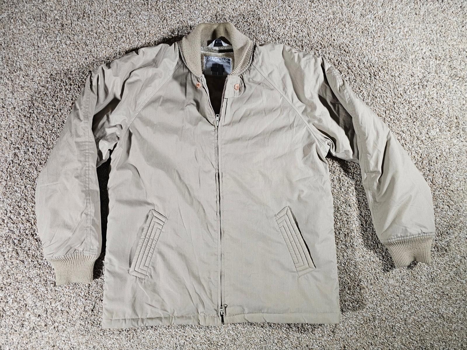 Haggar Haggar Full-Zip Camden Jacket Mens Medium Faux Fur Lining Size US M / EU 48-50 / 2 - 1 Thumbnail