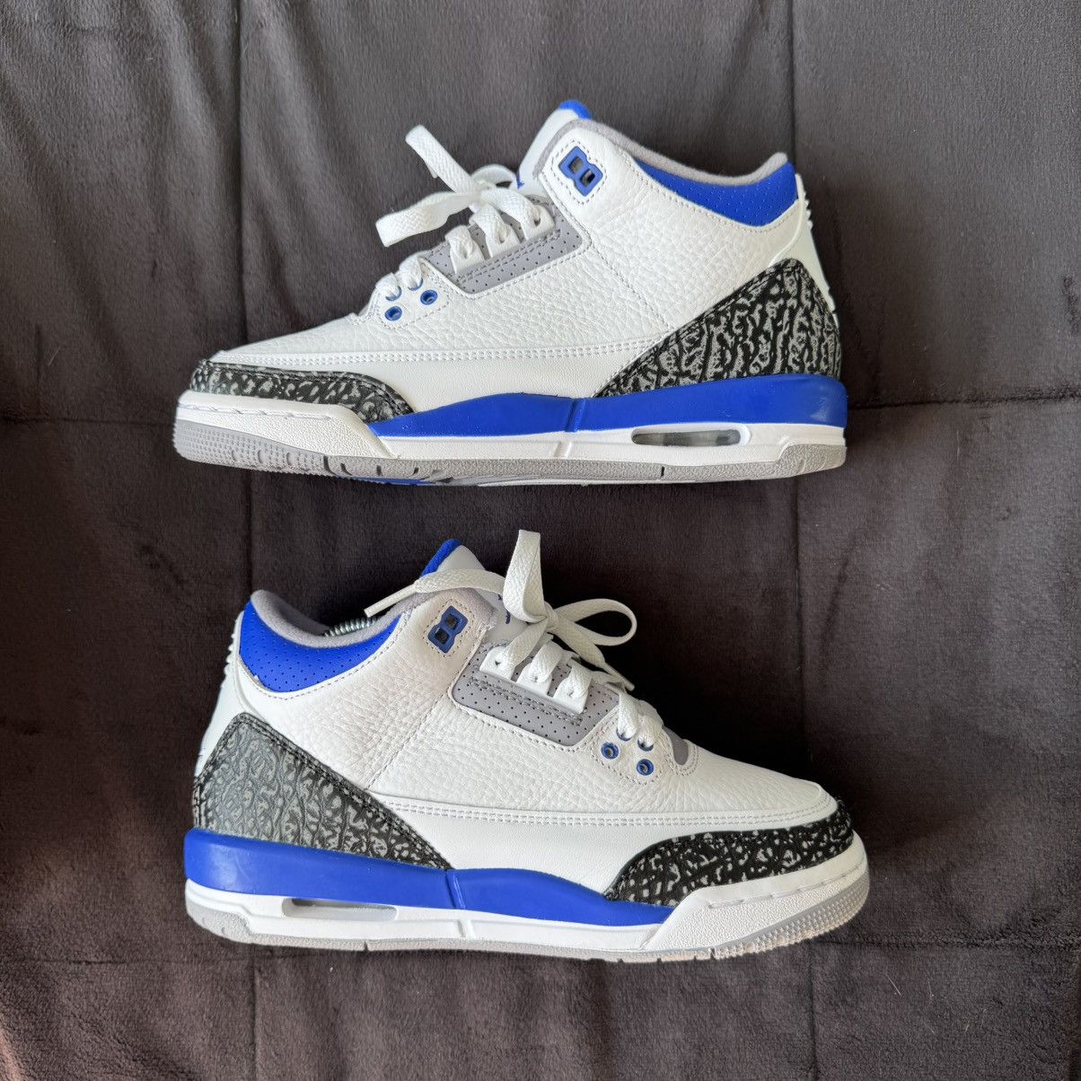 Jordan Brand × Nike Air Jordan 3 Retro “Racer Blue” GS Size US 5.5 / EU 38 - 6 Thumbnail