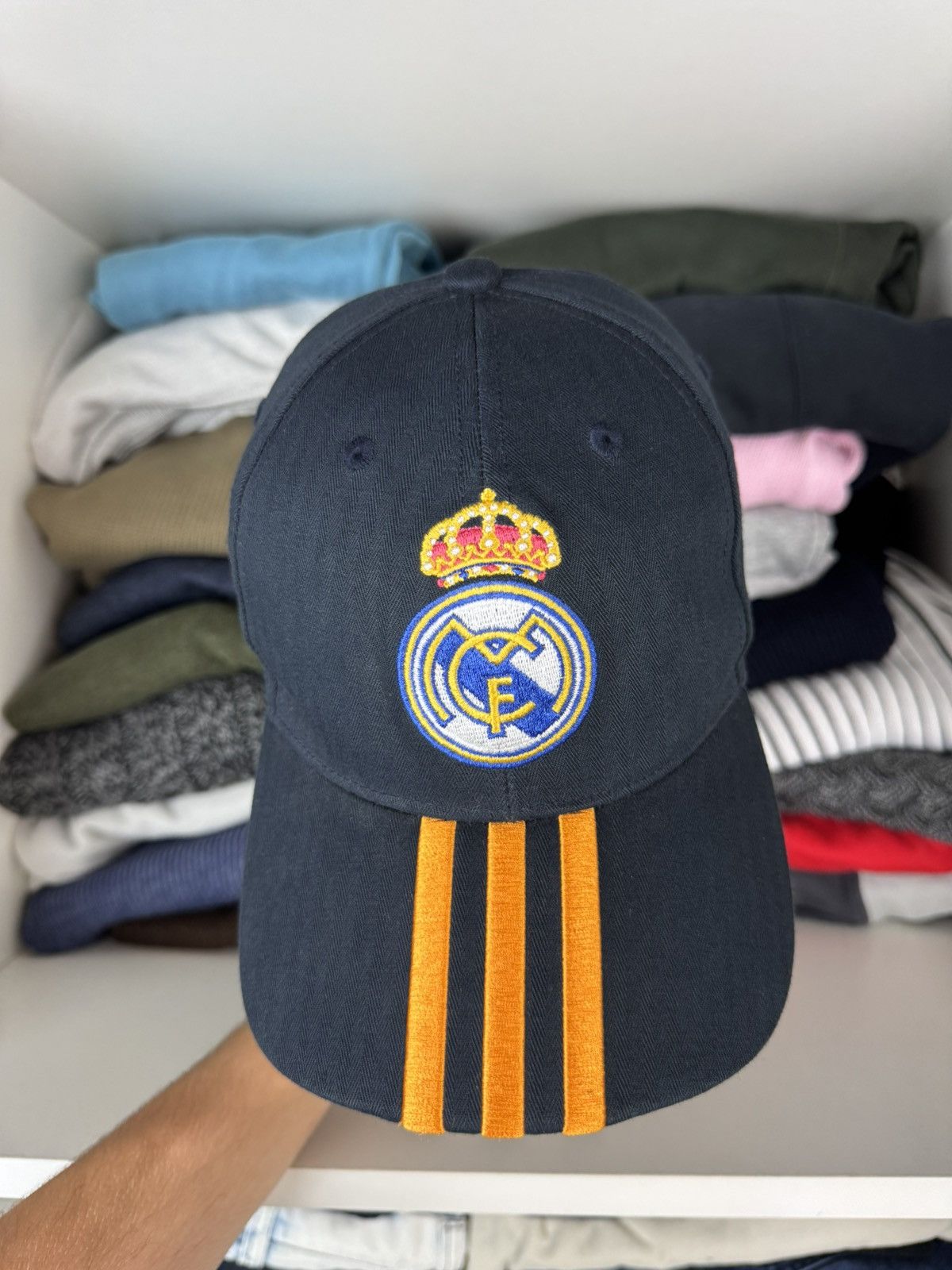 Adidas 2013 Adidas Real Madrid Cap Hat Size ONE SIZE - 2 Thumbnail