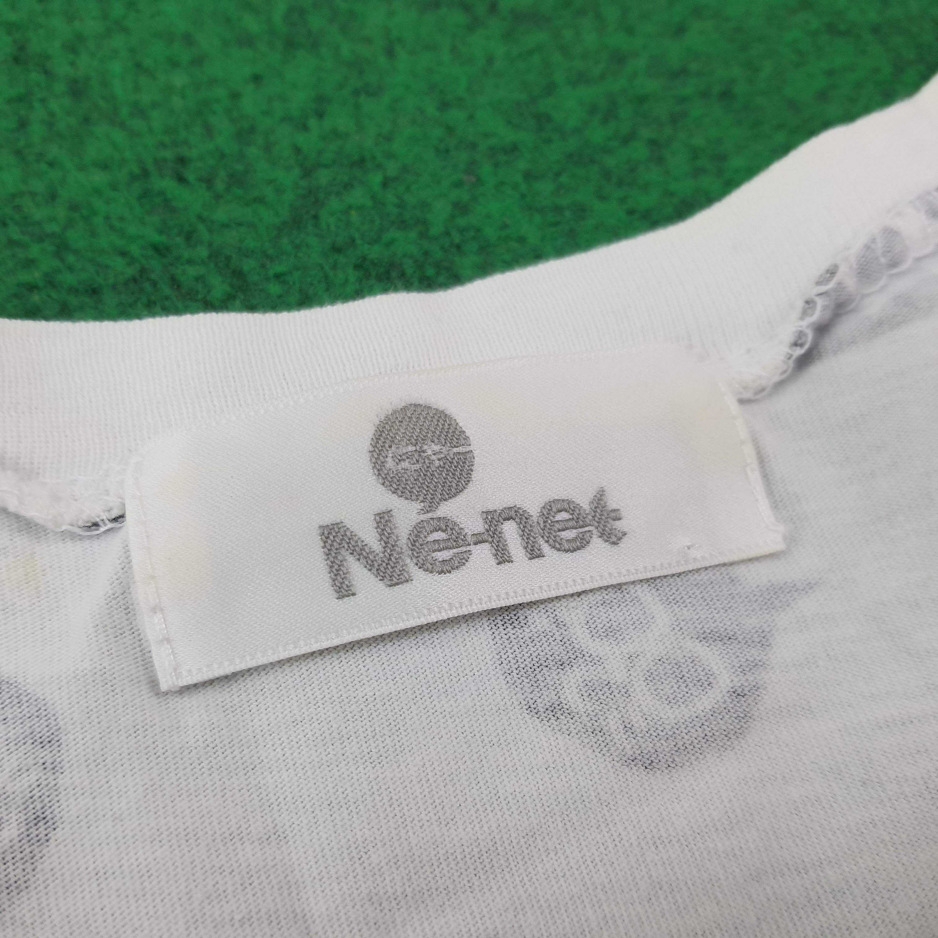 Ne-Net Vintage Ne-Net by Issey Miyake Japan Designer Tshirt C223N21 Size M / US 6-8 / IT 42-44 - 5 Thumbnail