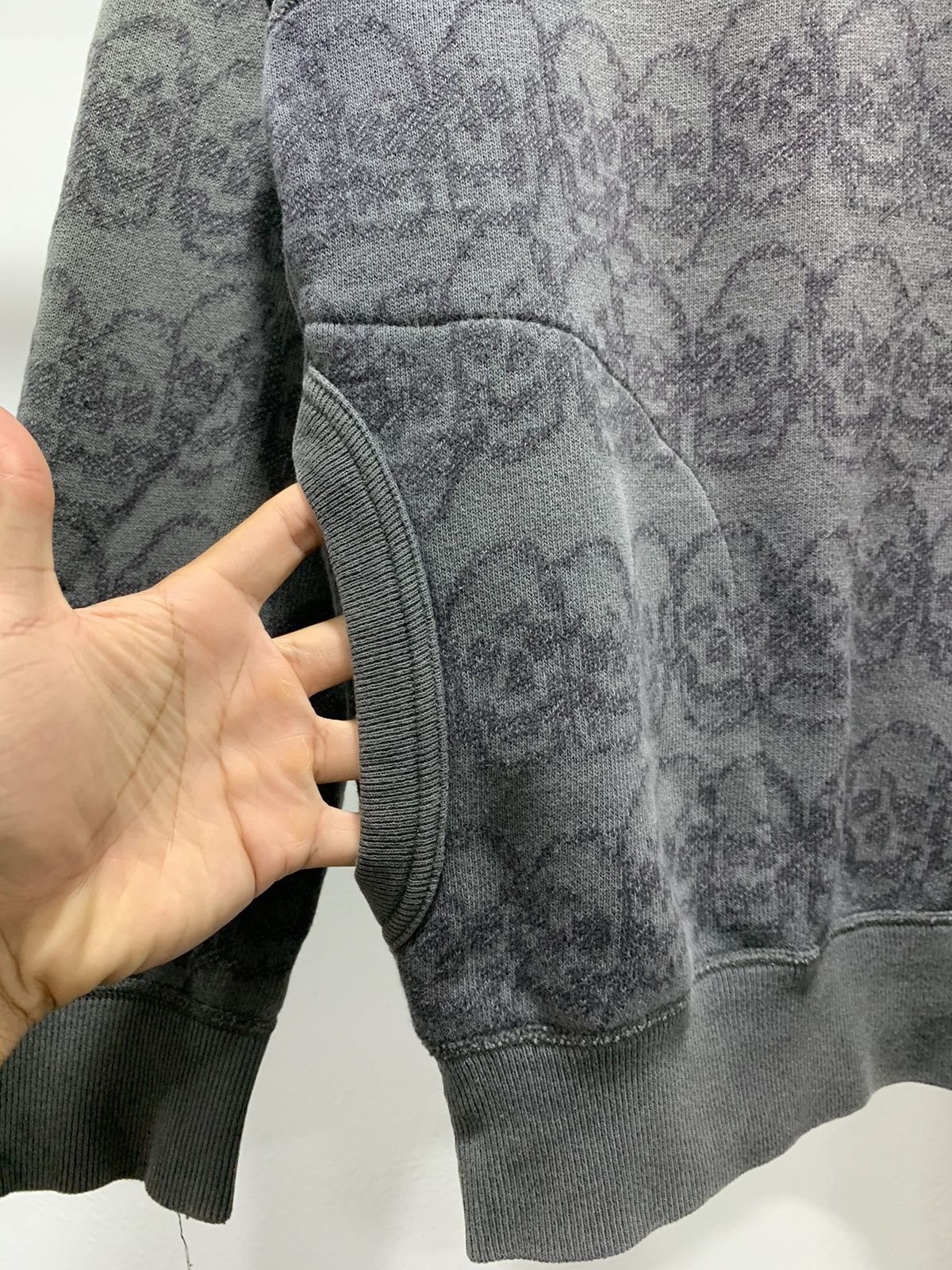 Hysteric Glamour Hysteric Glamour💥 Skull Fullprint Sweater 80s Size XS / US 0-2 / IT 36-38 - 4 Thumbnail
