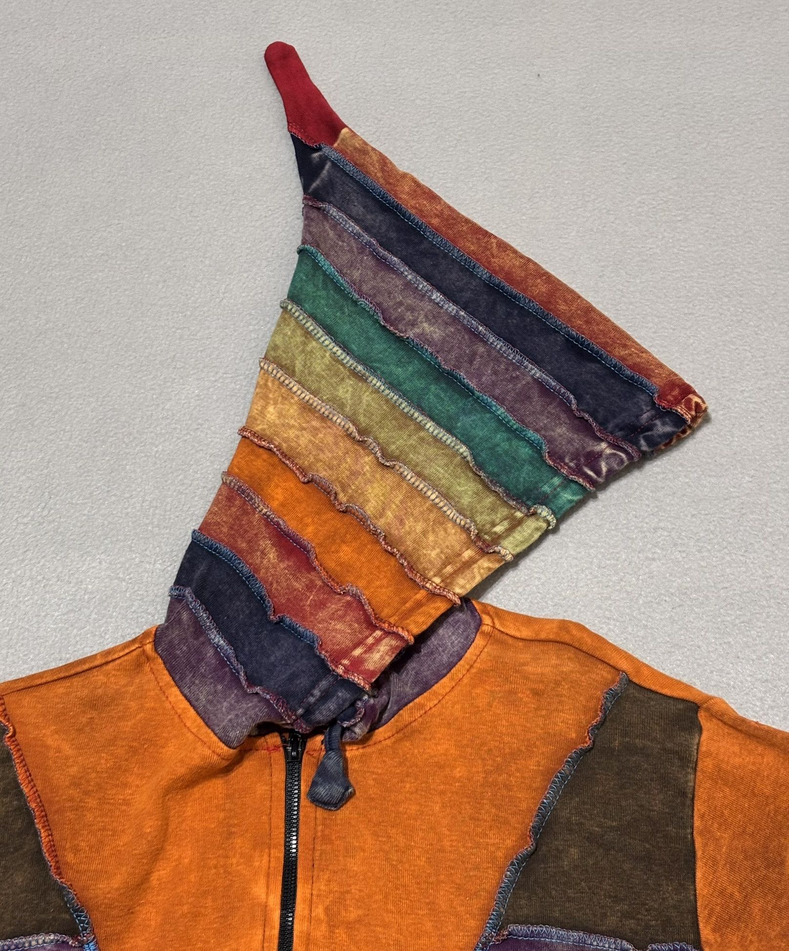Vintage Boho Hippie Nepal Zip Hoodie Size L Size L / US 10 / IT 46 - 10 Thumbnail