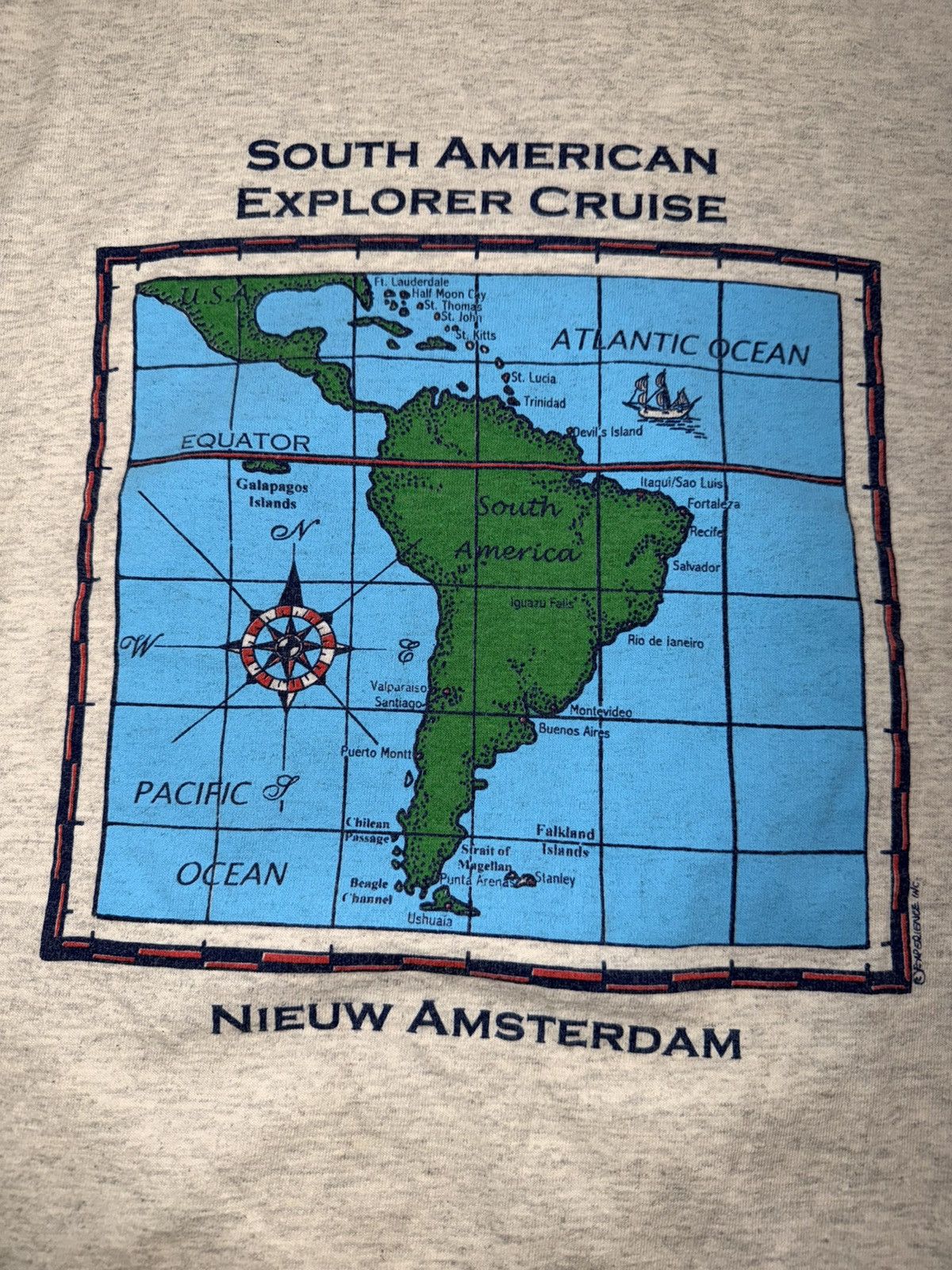 Vintage Vintage South America Single Stitch tee Size US L / EU 52-54 / 3 - 3 Thumbnail