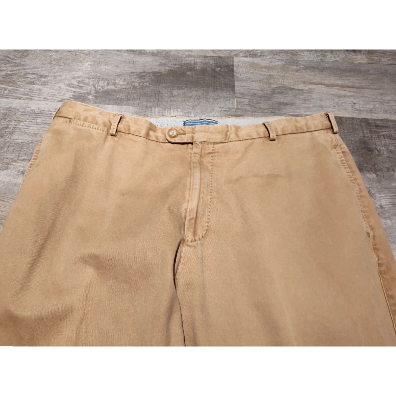Peter Millar Vintage Peter Millar Men's Golf Pants 38x30 Chino Business Casual Khaki Cotton Straight Leg Size US 38 / EU 54 - 4 Thumbnail