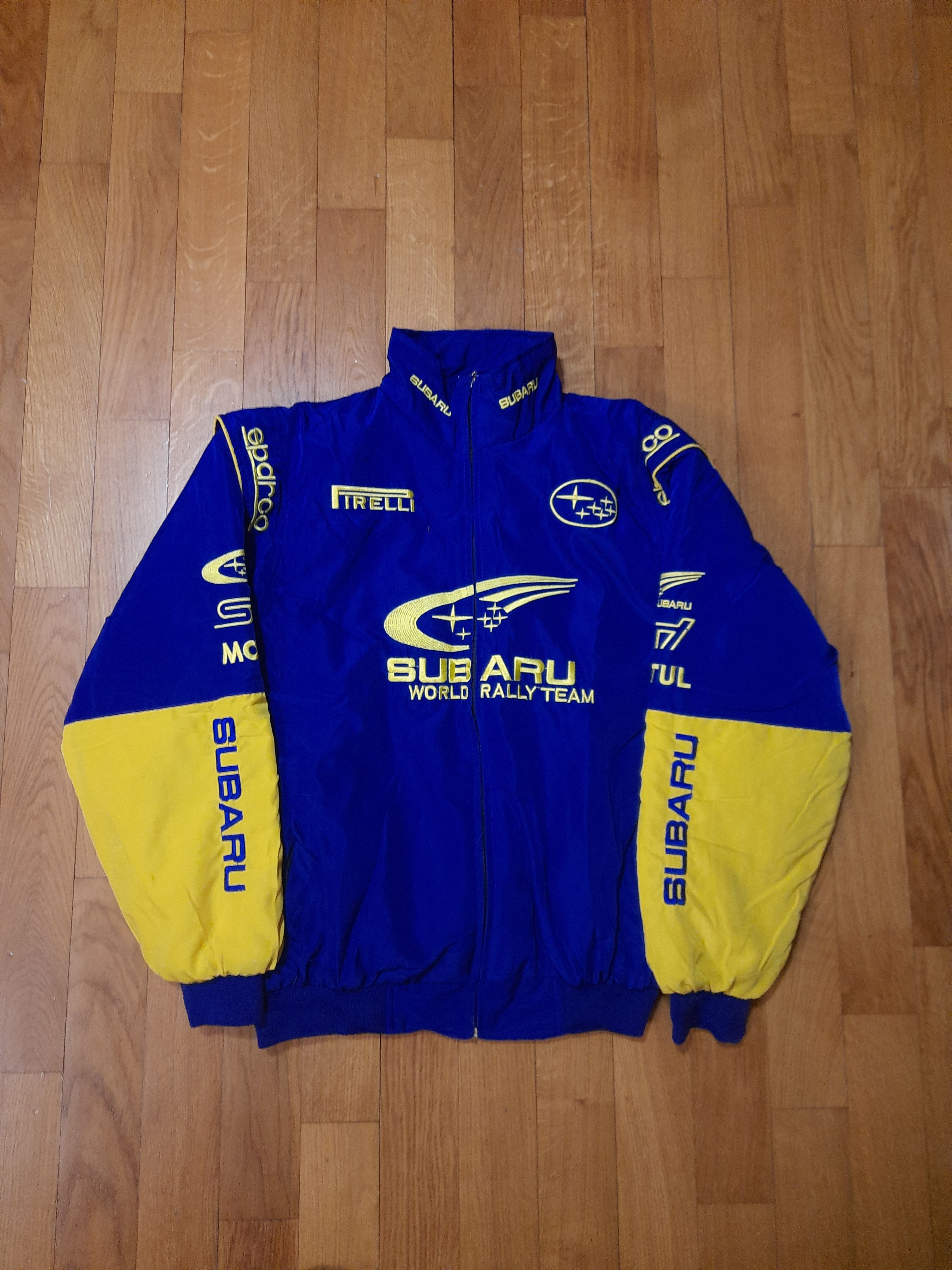 Formula 1 Subaru Rally Racing Puffer Jacket Size US L / EU 52-54 / 3 - 1 Thumbnail