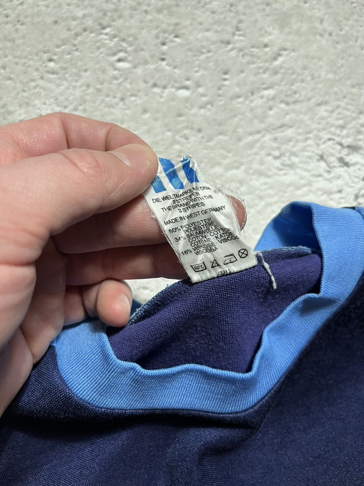 Adidas × Vintage Vintage 80/90s Adidas West Germany Soccer Jersey T shirt Size US M / EU 48-50 / 2 - 6 Thumbnail