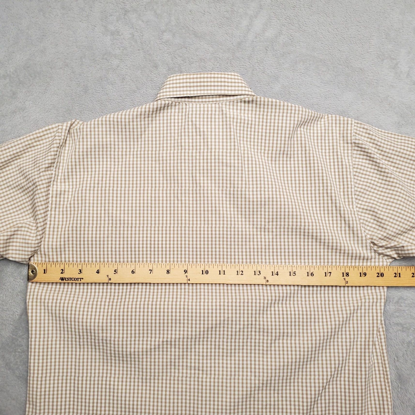 Vintage VINTAGE Koret Western Shirt Womens 6 Brown Gingham Check Embroidered Floral Casual Shirt Womens 6 Brown Gingham Check Embroidered Floral Casual Mens? Size M / US 6-8 / IT 42-44 - 6 Thumbnail