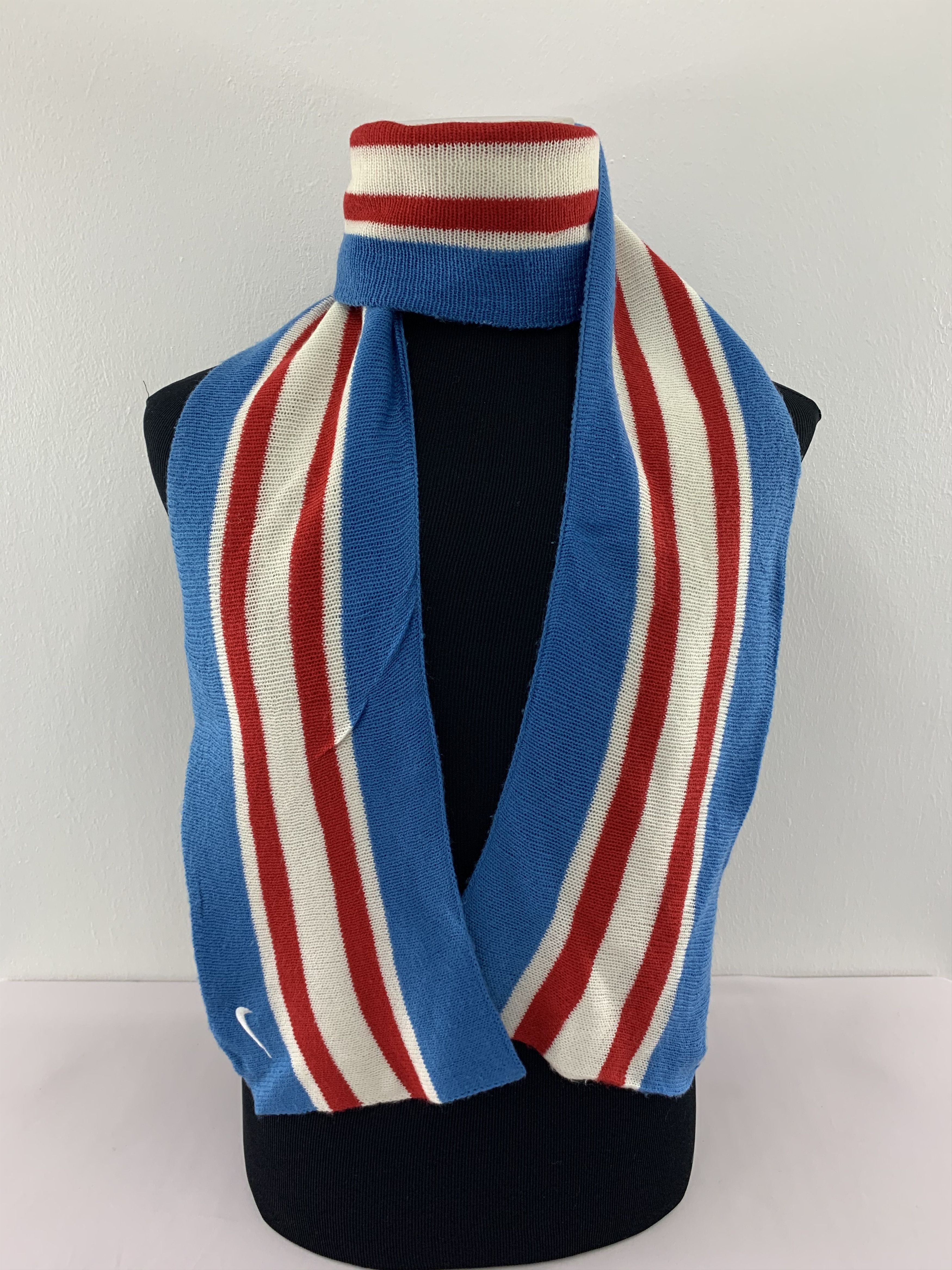 Nike Vintage Nike Scarf Wool Muffler Neck Wrap BL4174 Size ONE SIZE - 2 Thumbnail