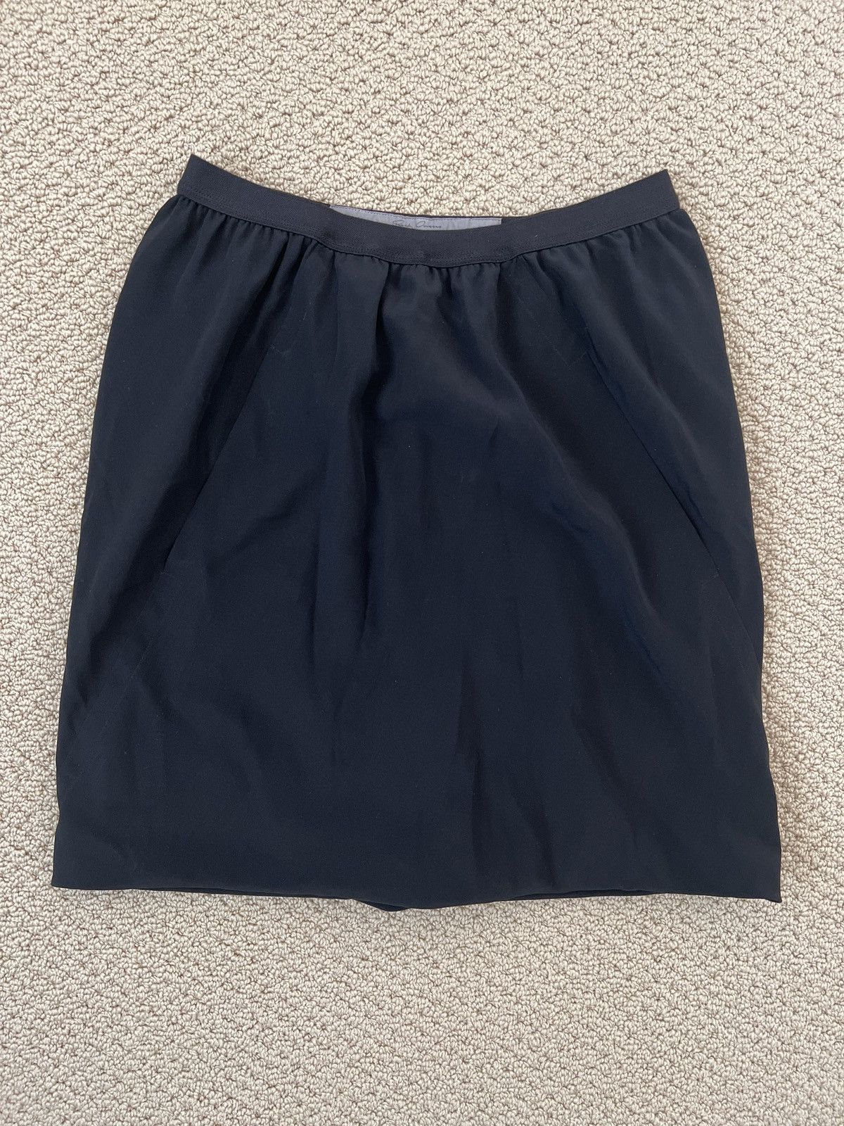 image of Rick Owens F/w 18 Buds Shorts Silk/cupro in Black, Women's (Size 26)