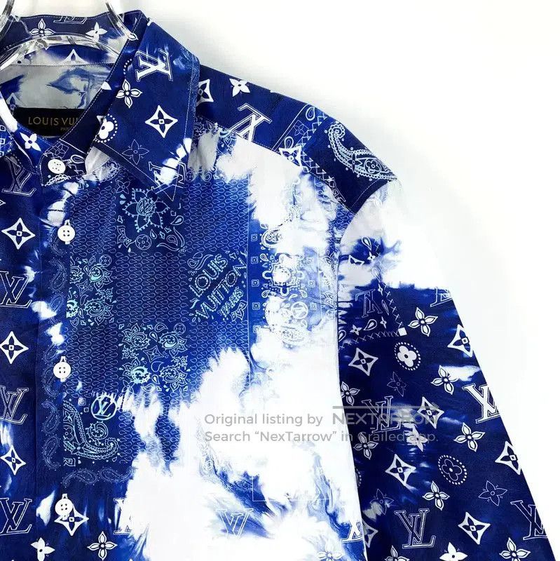 Louis Vuitton Louis Vuitton Blue Cotton Short. Size US XS / EU 42 / 0 - 3 Thumbnail