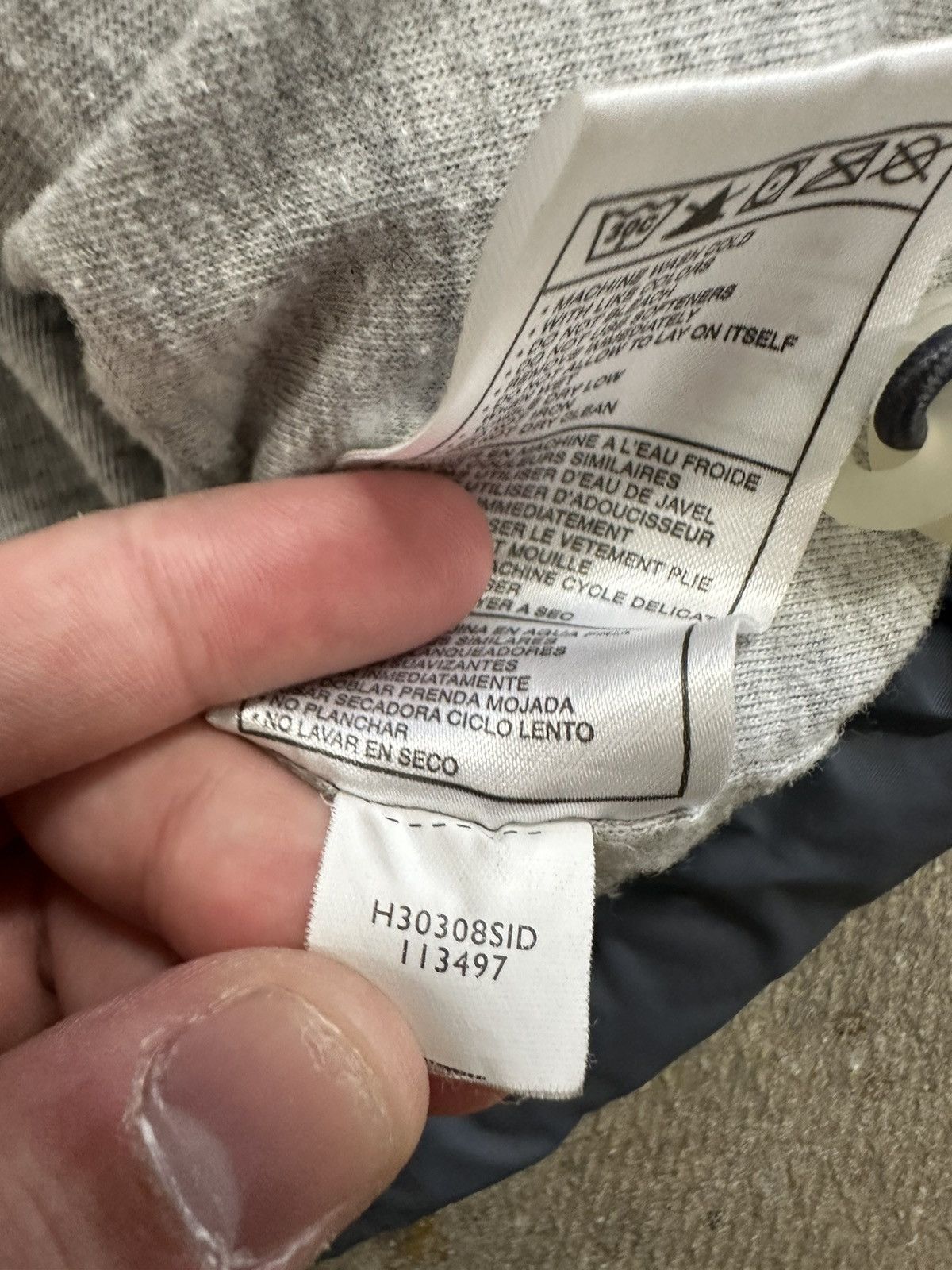 Nike × Vintage Vintage Y2K 00s Nike Silver Zip Up Windbreaker Size US L / EU 52-54 / 3 - 8 Thumbnail