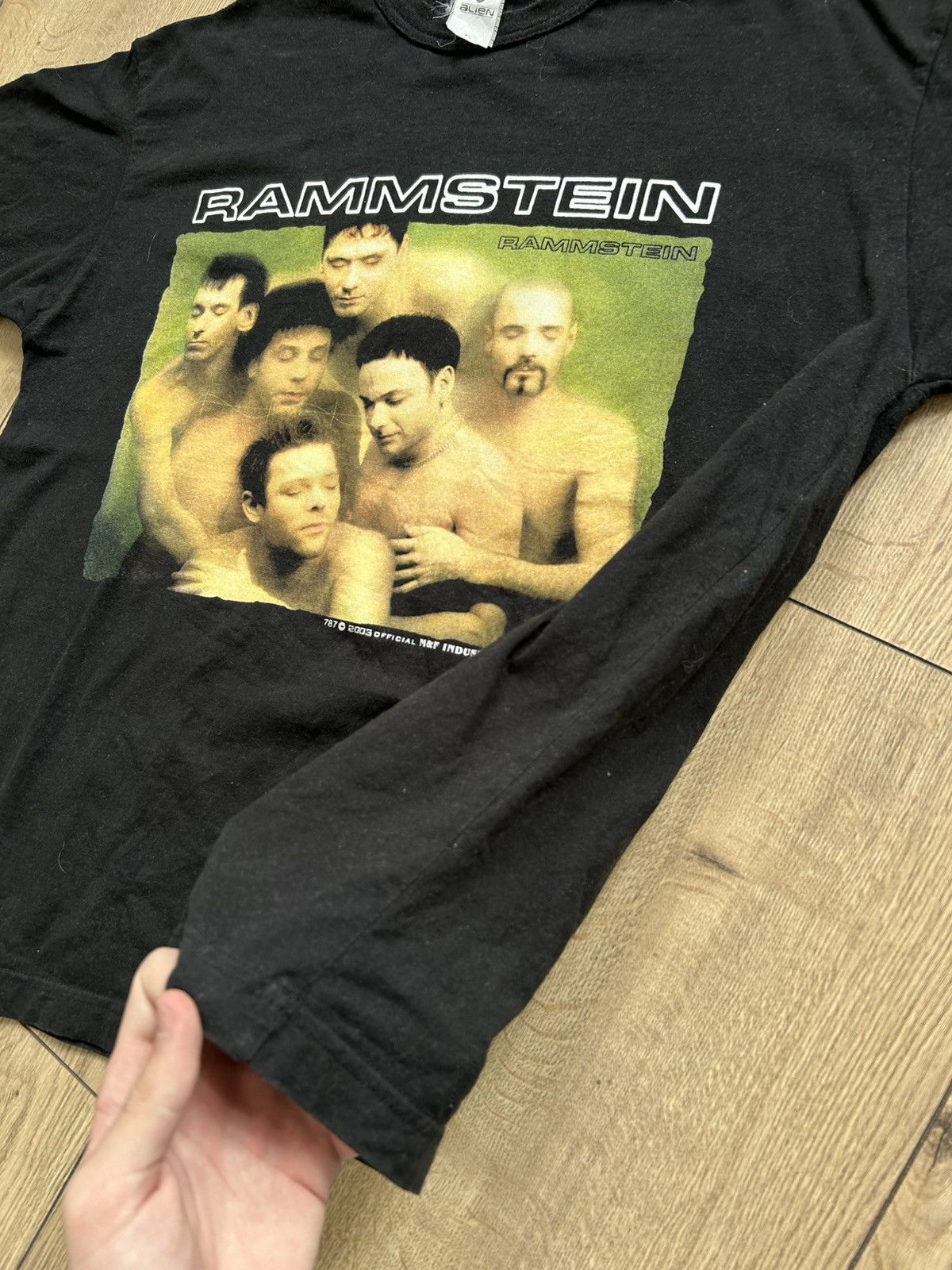 Band Tees crazy vintage merch rammstein t-shirt rock band Size US M / EU 48-50 / 2 - 7 Thumbnail