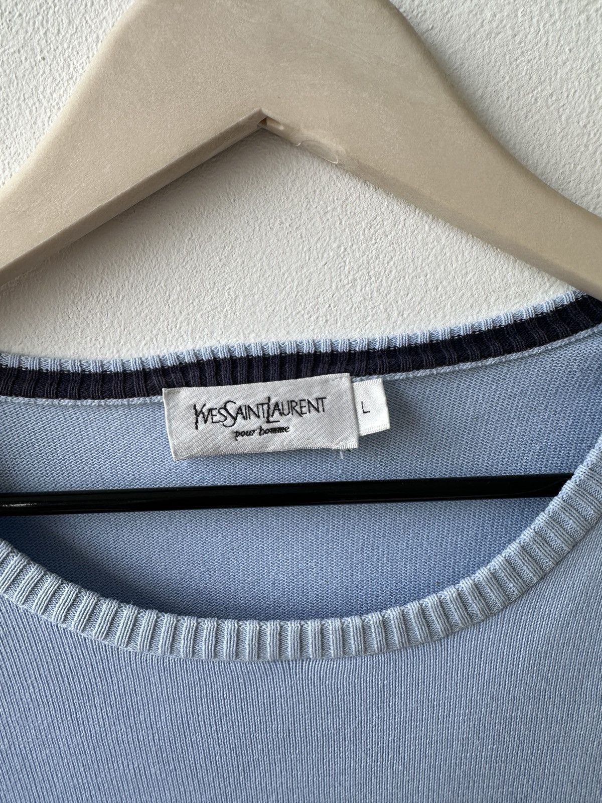Other Yves Saint Laurent Big embroidered Logo Sweater size L Size US L / EU 52-54 / 3 - 5 Thumbnail