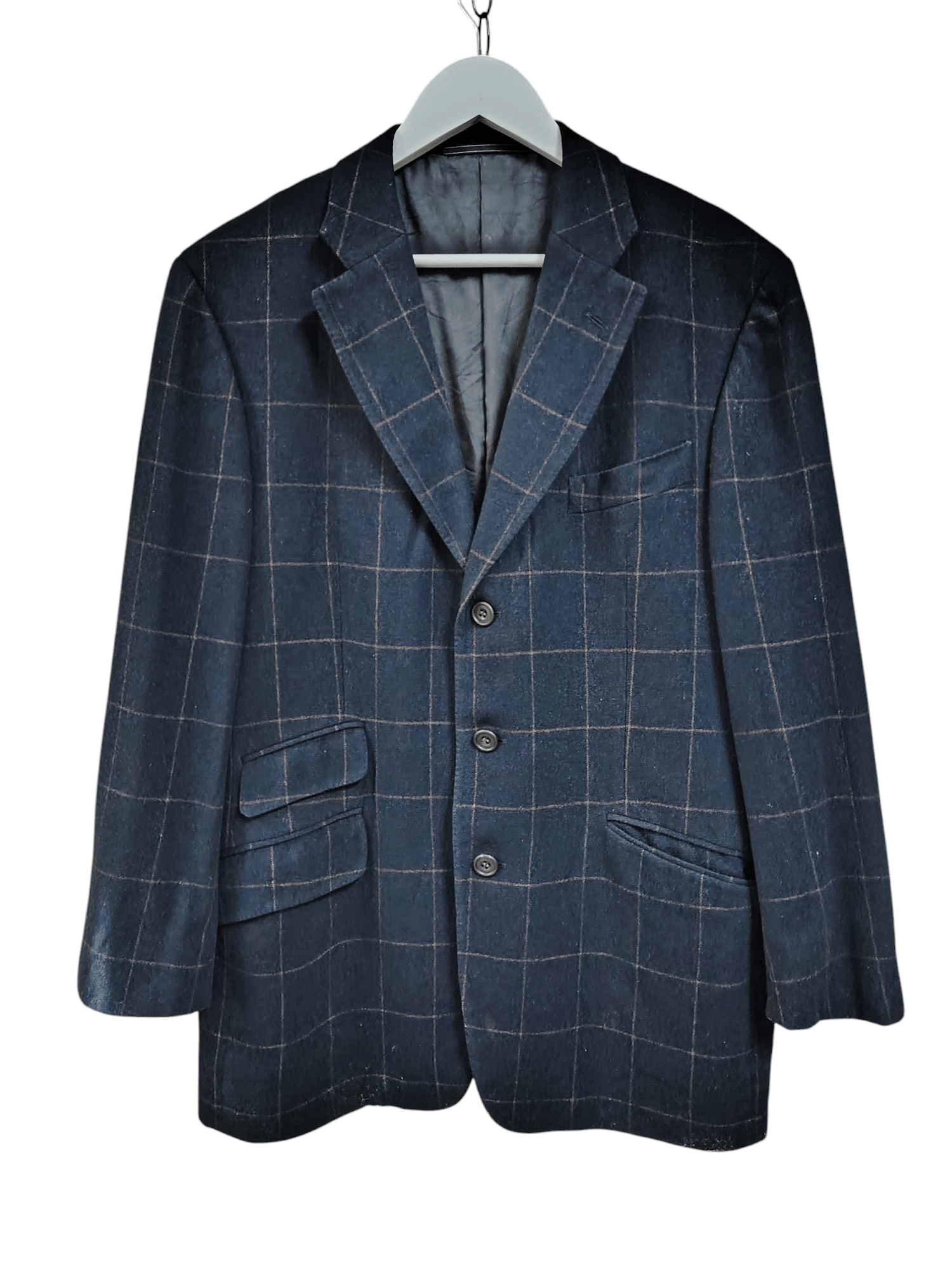 Alfred Dunhill Alfred Dunhill Morino Wool Coat Blazer Jacket Made in Spain Size US L / EU 52-54 / 3 - 3 Thumbnail