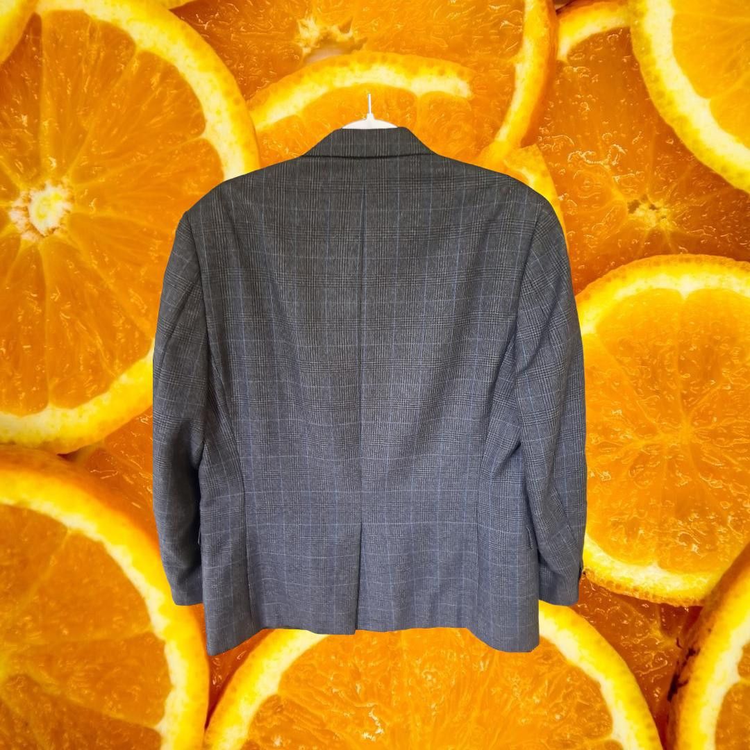 Ralph Lauren Ralph Lauren Dark Gray Plaid Suit Jacket Size 40R Size 40R - 5 Thumbnail