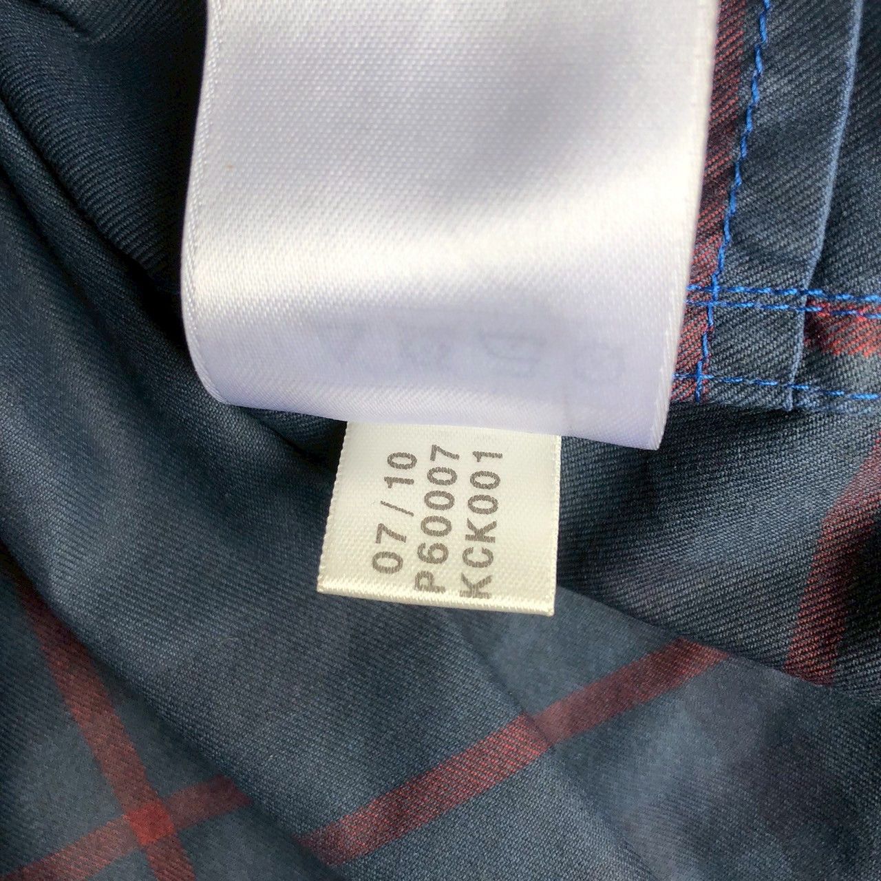 Adidas Adidas ObyO Blue Plaid Utility Jacket Size US S / EU 44-46 / 1 - 9 Thumbnail