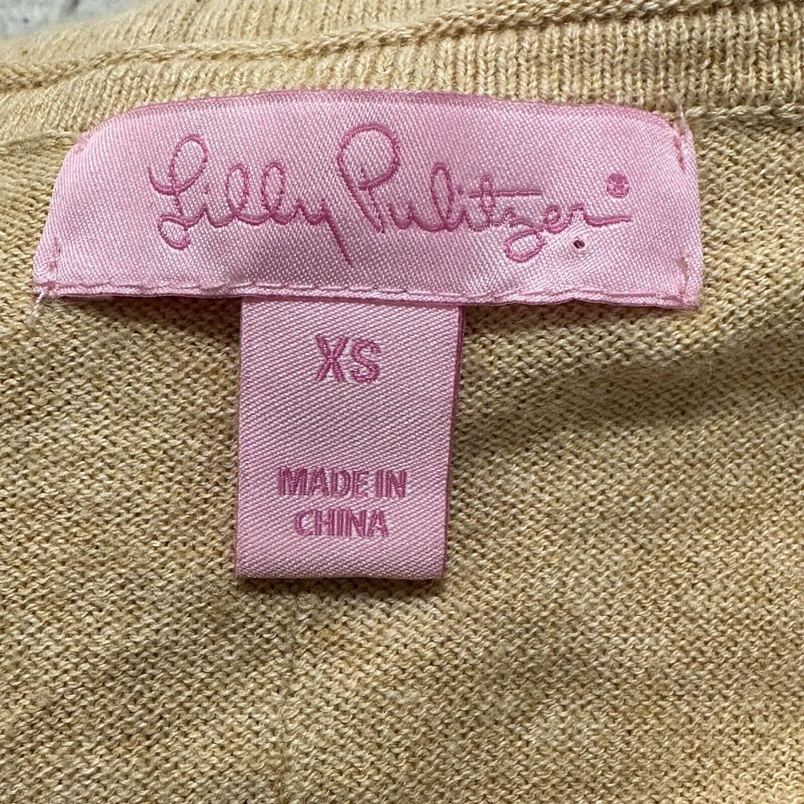Lilly Pulitzer Lilly Pulitzer XS Lightweight Boho Sweater Tasseled Cream Size XS / US 0-2 / IT 36-38 - 3 Thumbnail