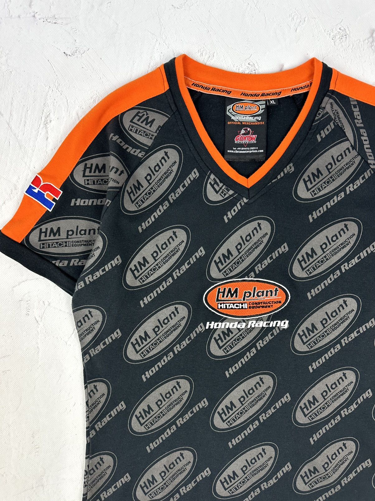 Honda × Vintage Vintage Honda Racing HM plant T-shirt Size L / US 10 / IT 46 - 2 Thumbnail