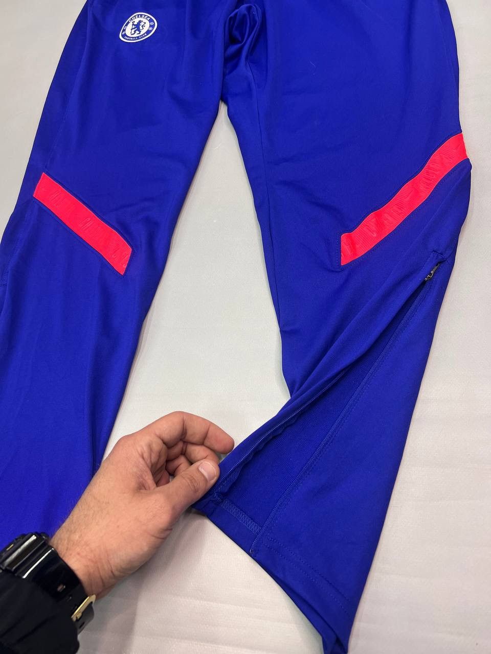 Chelsea Soccer × Nike NIKE CHELSEA FC 20/21 STRIKE TRACK PANTS Size US 34 / EU 50 - 5 Thumbnail