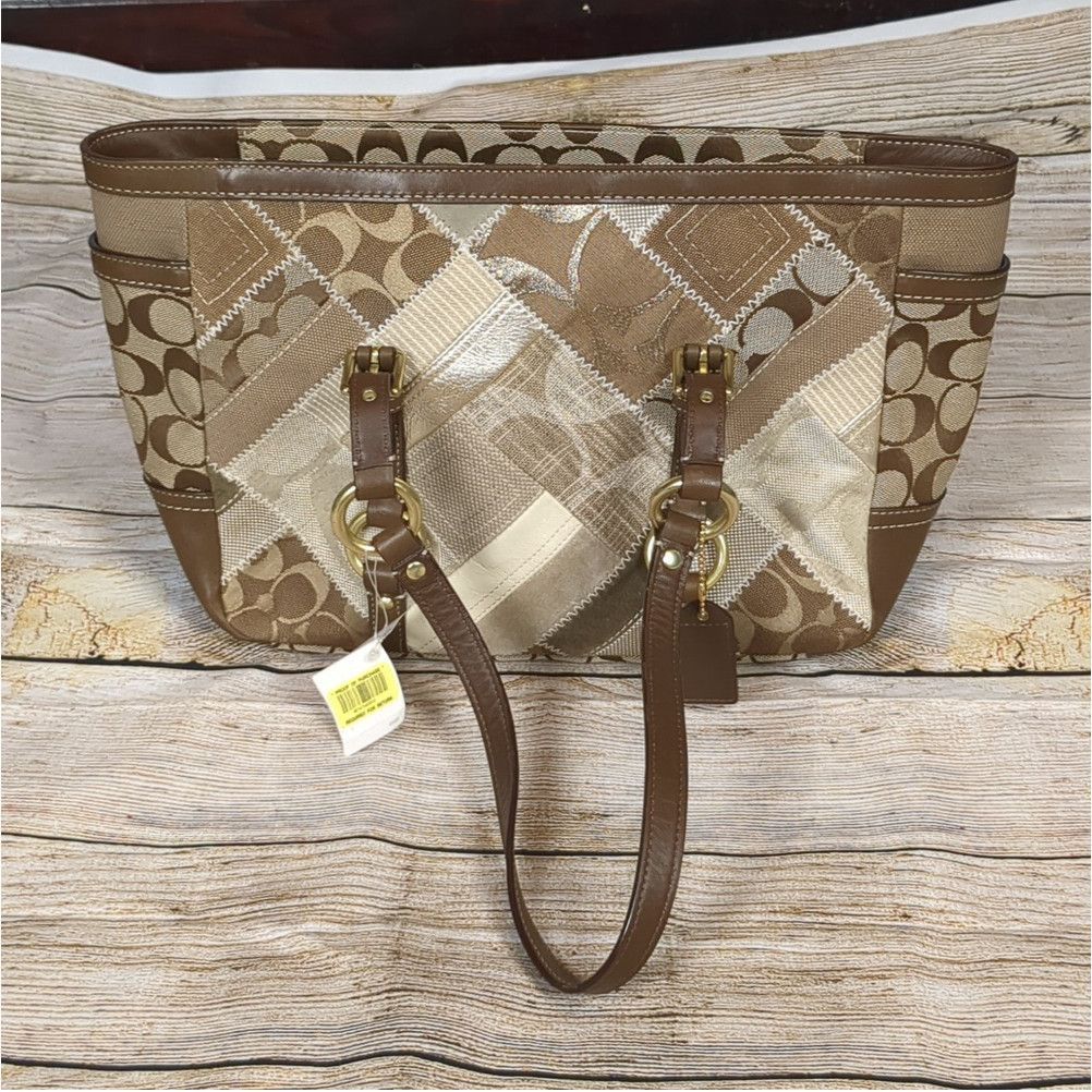 Coach Coach gallery patchwork tote handbag Size ONE SIZE - 1 Thumbnail