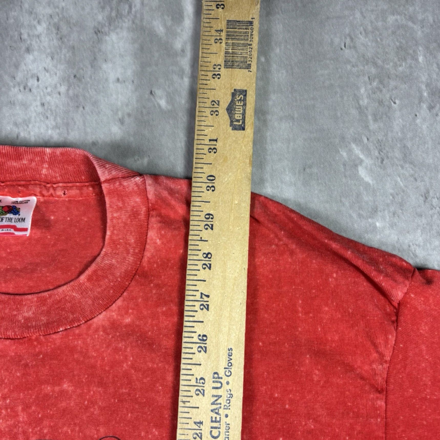 Fruit Of The Loom VINTAGE Boogies Diner Chicago T Shirt Promo Art Single Stitch Adult XL 90s Shirt Mens Red Cotton Graphic Print 90s Stitch Crew Neck Vintage Size US XL / EU 56 / 4 - 4 Thumbnail