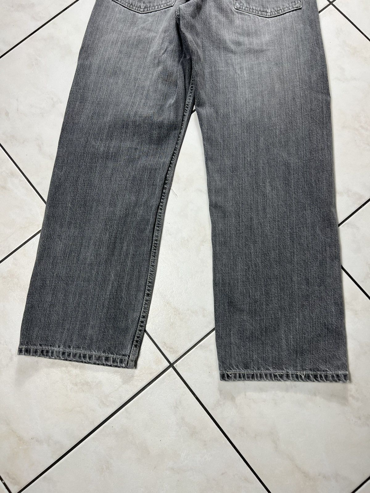 Levi's Vintage 90s Levis 569 loose straight washed distressed jeans Size US 29 - 13 Thumbnail