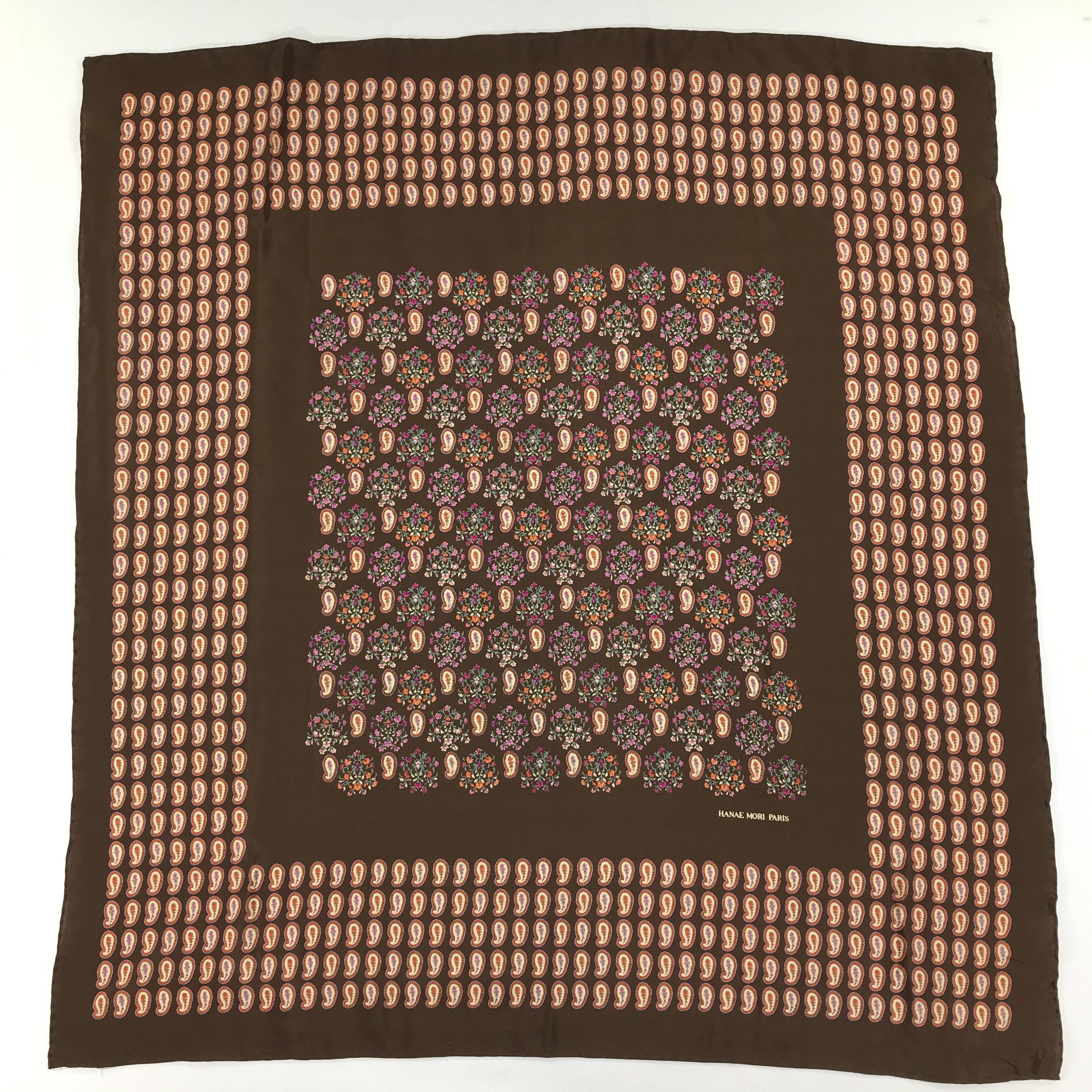 Hanae Mori Vintage Hanae Mori Silk Scarf Size ONE SIZE - 2 Thumbnail