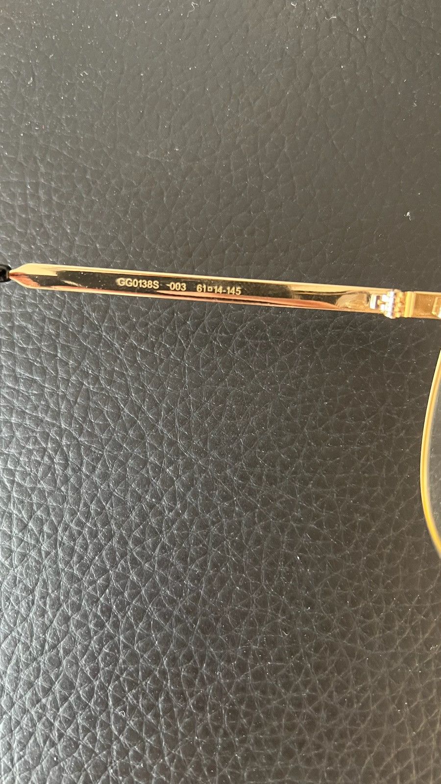 Gucci Gucci GG0138S gold aviator sunglasses Size ONE SIZE - 7 Thumbnail