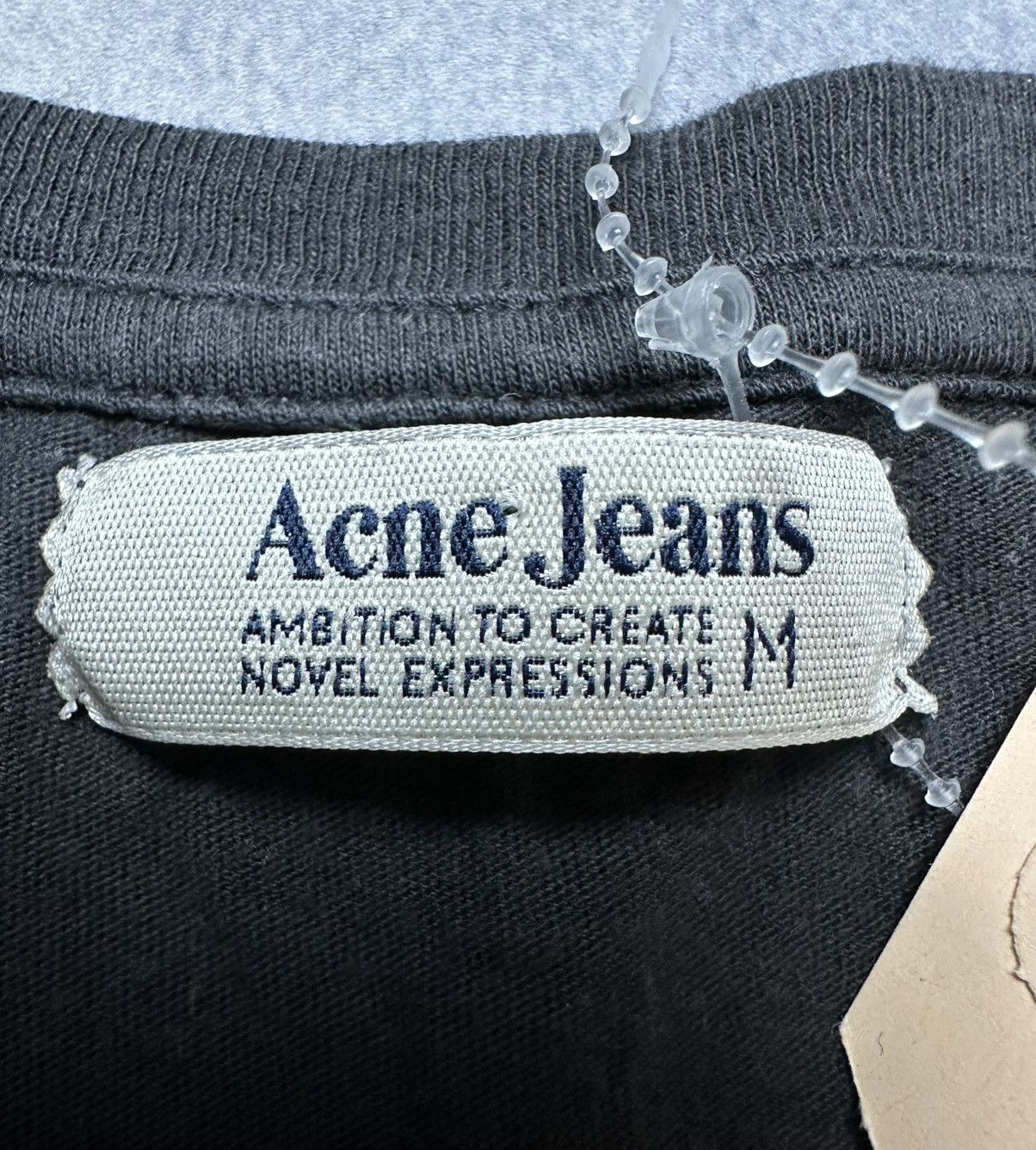Acne Studios Acne Jeans Studios Logo A/W 07 T-Shirt Faded Vintage y2k Size M / US 6-8 / IT 42-44 - 7 Thumbnail