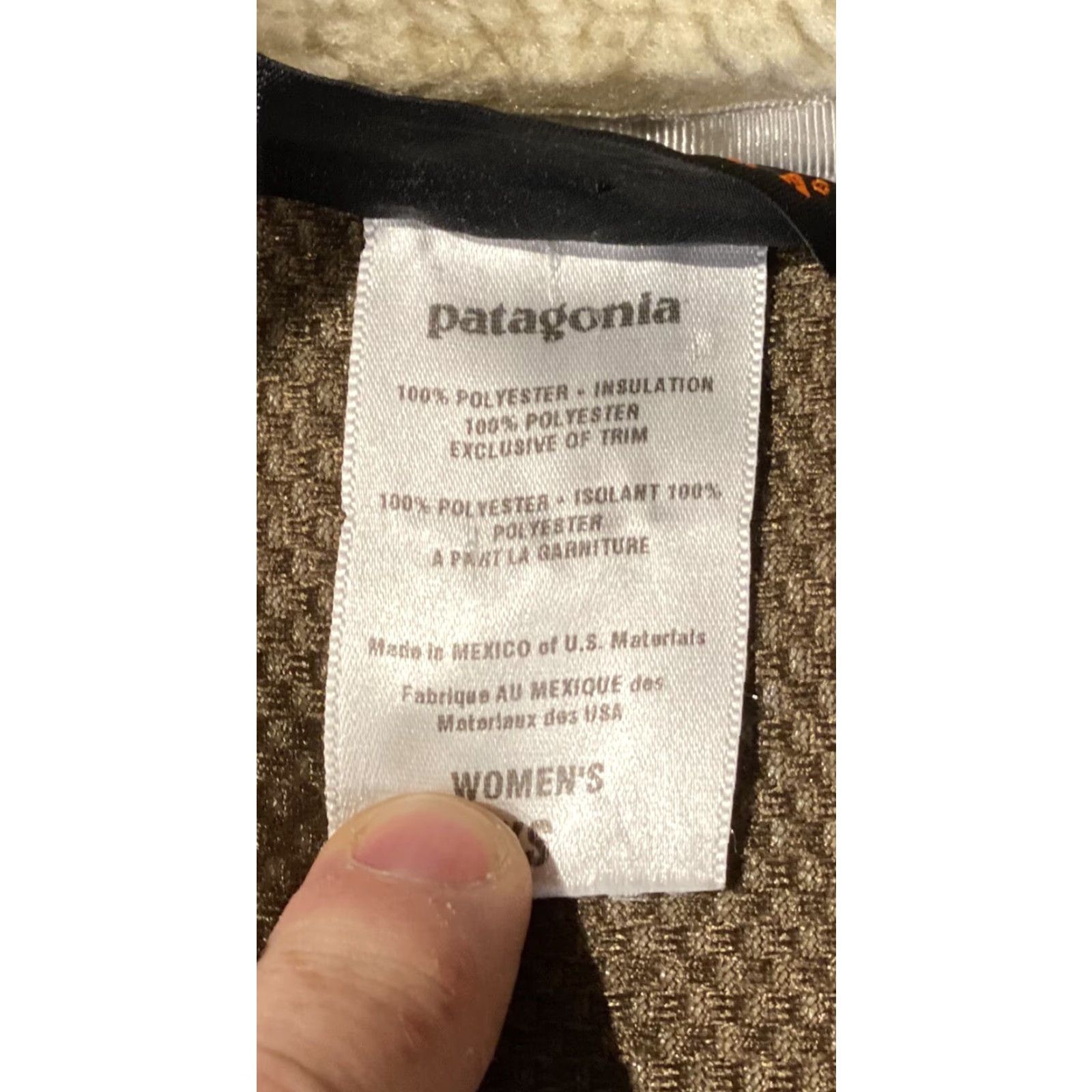 Patagonia Patagonia Retro-X Synchilla Jacket Full Zip Womens XS Ivory Sleeve Sherpa Modern Winter Size XS / US 0-2 / IT 36-38 - 7 Thumbnail
