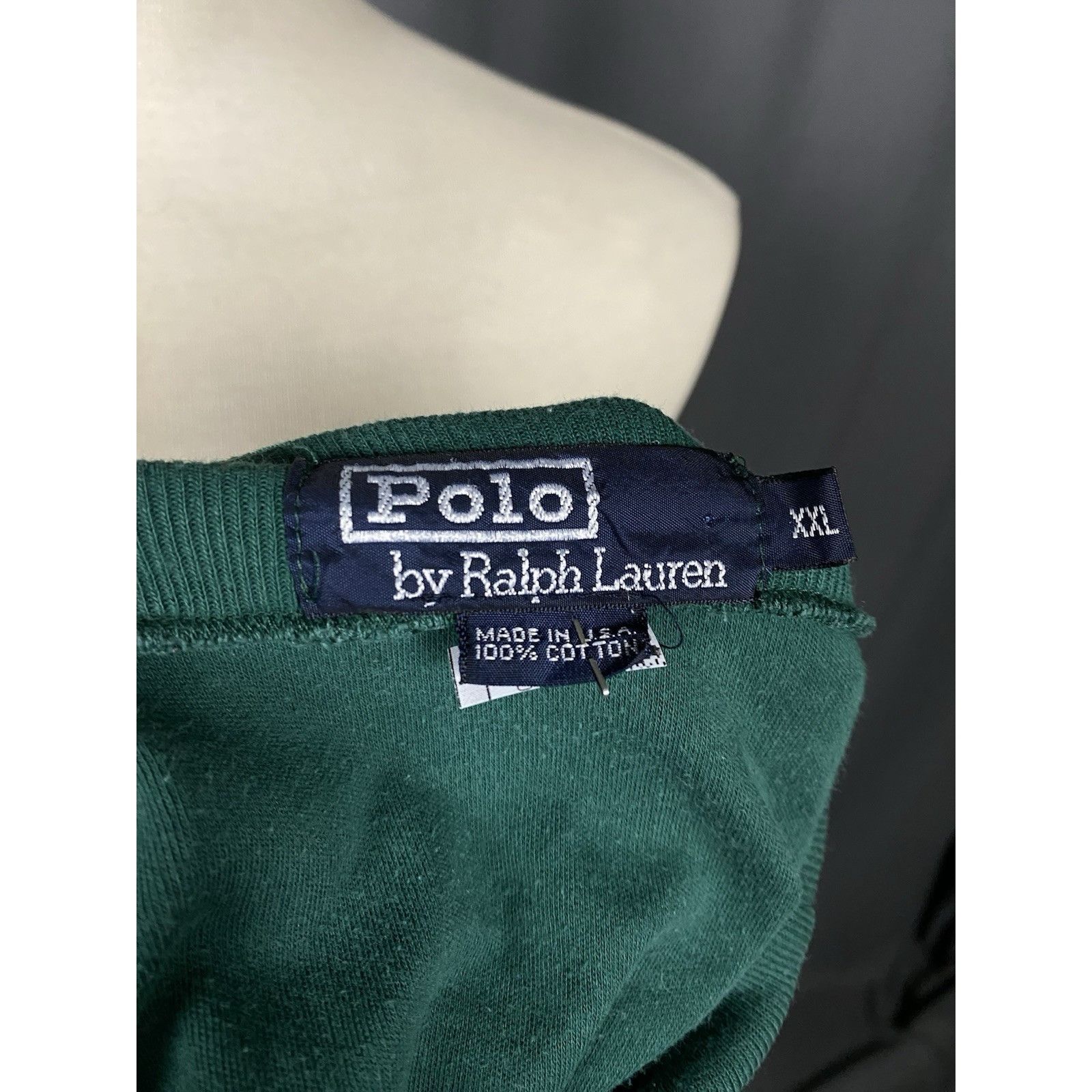 Polo Ralph Lauren Polo by Ralph Lauren US Made Vintage Men's Green Turtleneck Size US XXL / EU 58 / 5 - 9 Thumbnail