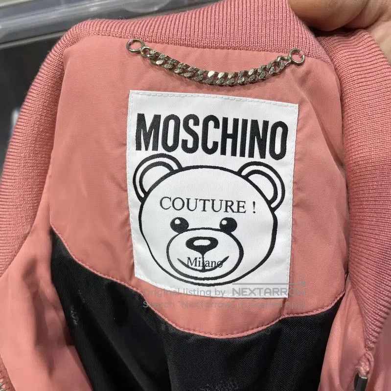 Moschino Moschino Pink Women's Jacket . Size XS / US 0-2 / IT 36-38 - 3 Thumbnail