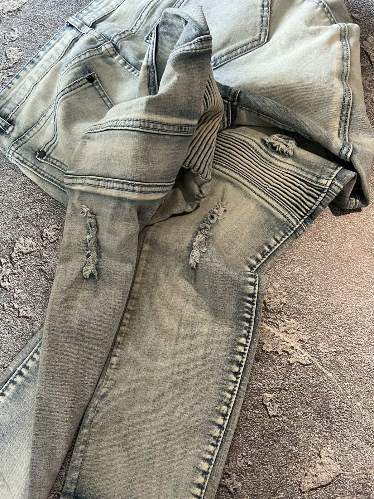 Japanese Brand SWAG Archive Niche Draped Slim / Japanese Vibe Grunge 90s Size US 32 / EU 48 - 7 Thumbnail