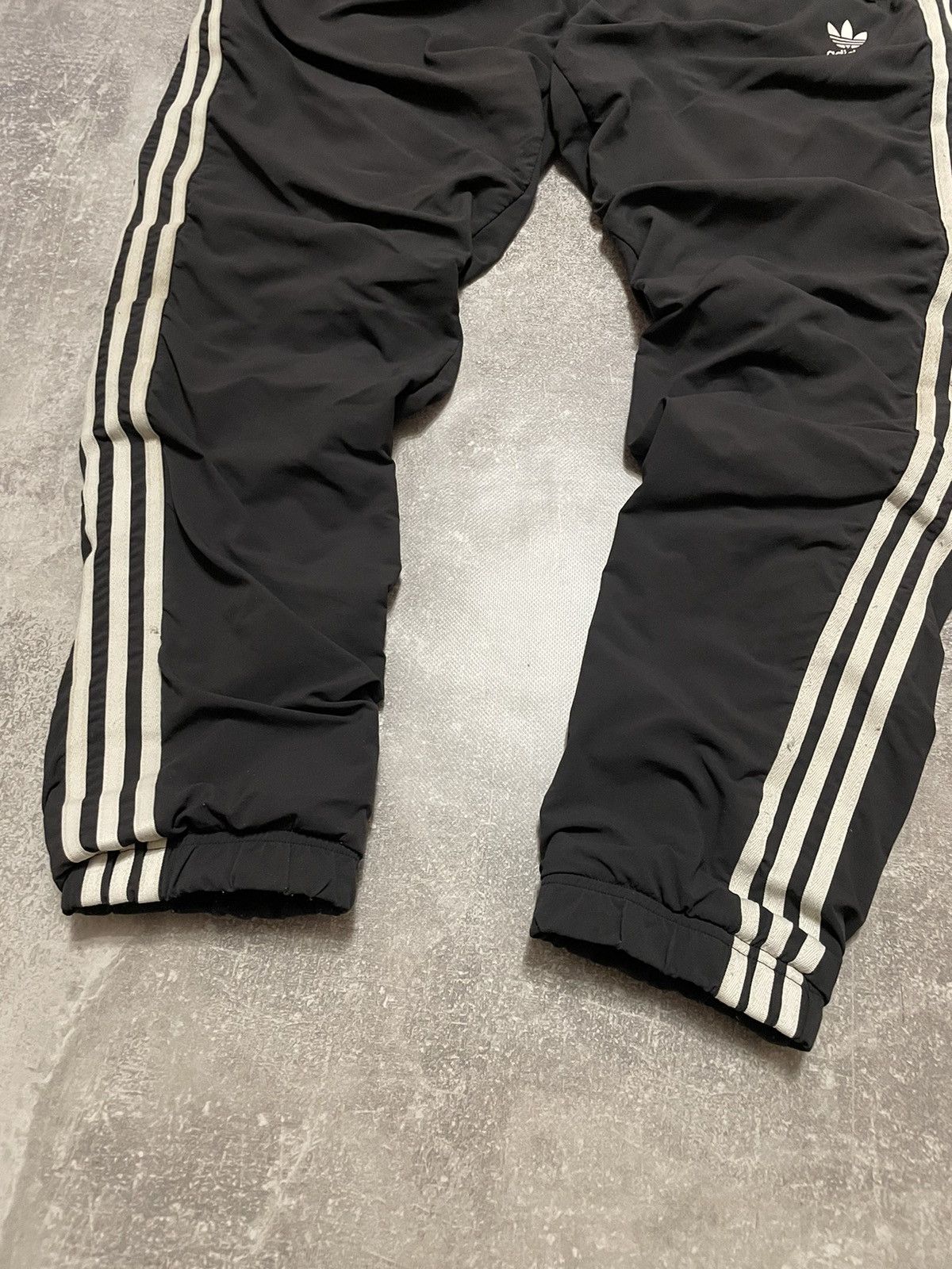 Adidas Vintage Adidas Nylon Parachute Striped Pants Size US 34 / EU 50 - 3 Thumbnail