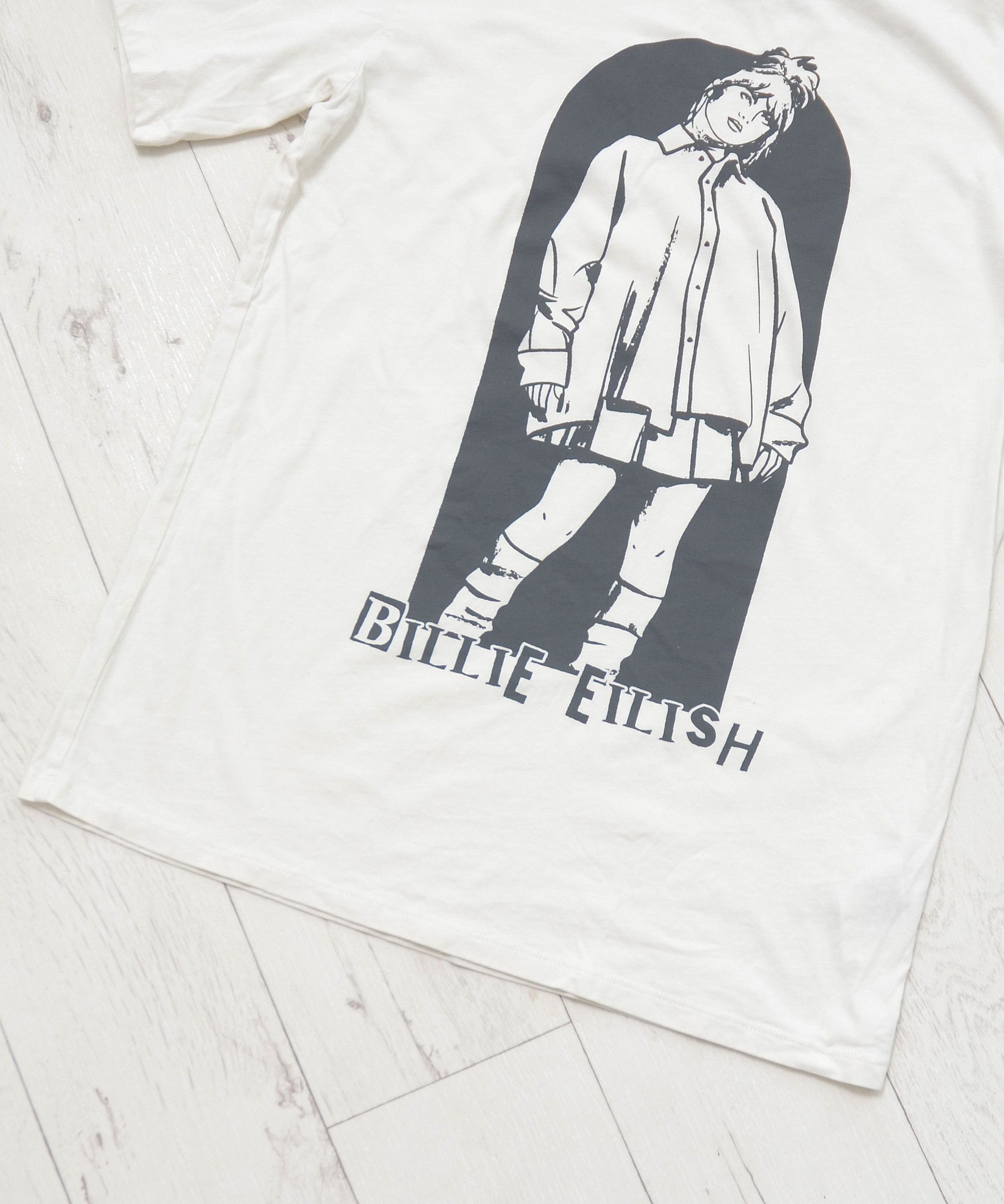 Band Tees × Billie Eilish Billie Eilish Print Bone white Tee Special Edition T-Shirt Size S / US 4 / IT 40 - 3 Thumbnail