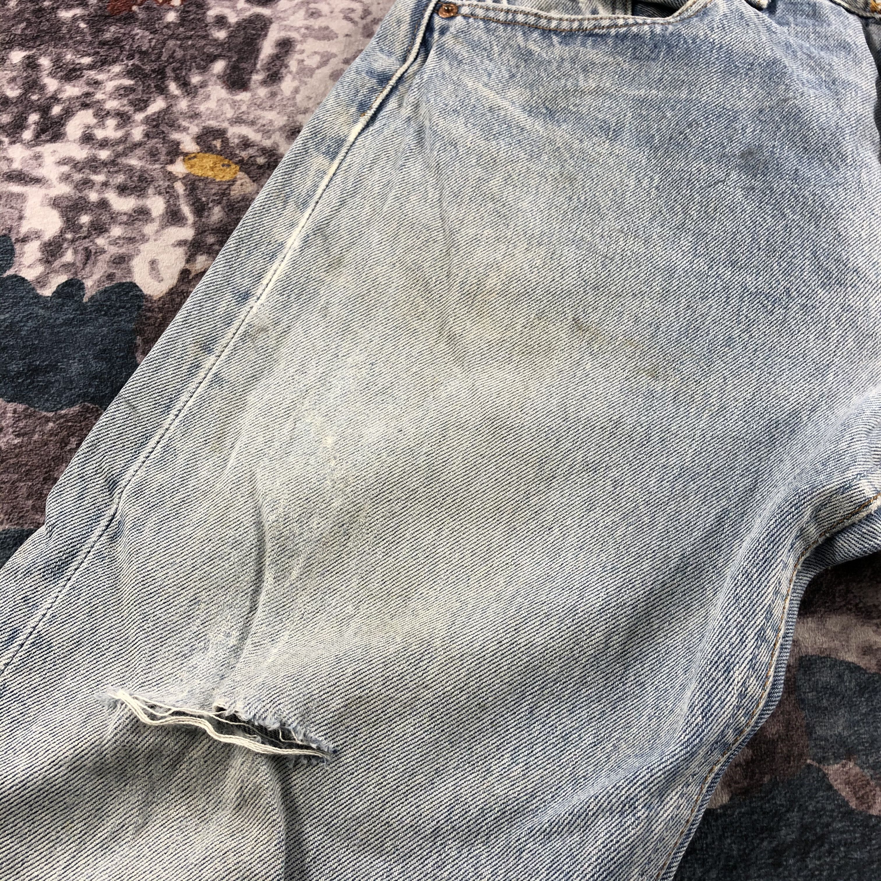Levi's × Vintage 90s Vintage Light Wash Levis 501 Jeans-JM2595 Size US 33 - 11 Thumbnail
