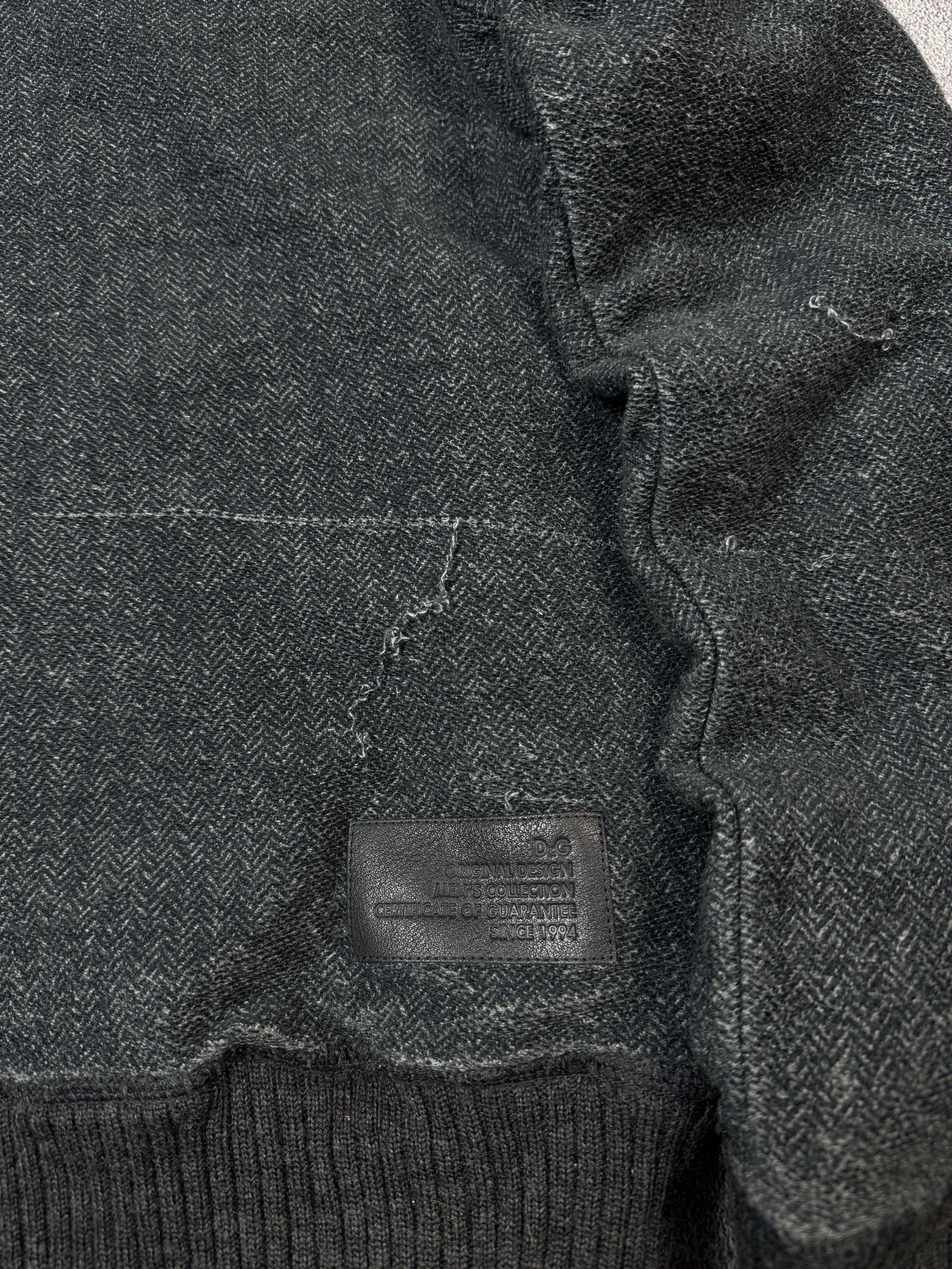 Dolce & Gabbana Archieve AW2004 Dolce & Gabbana Wool Zip Hoodie Size US M / EU 48-50 / 2 - 16 Thumbnail