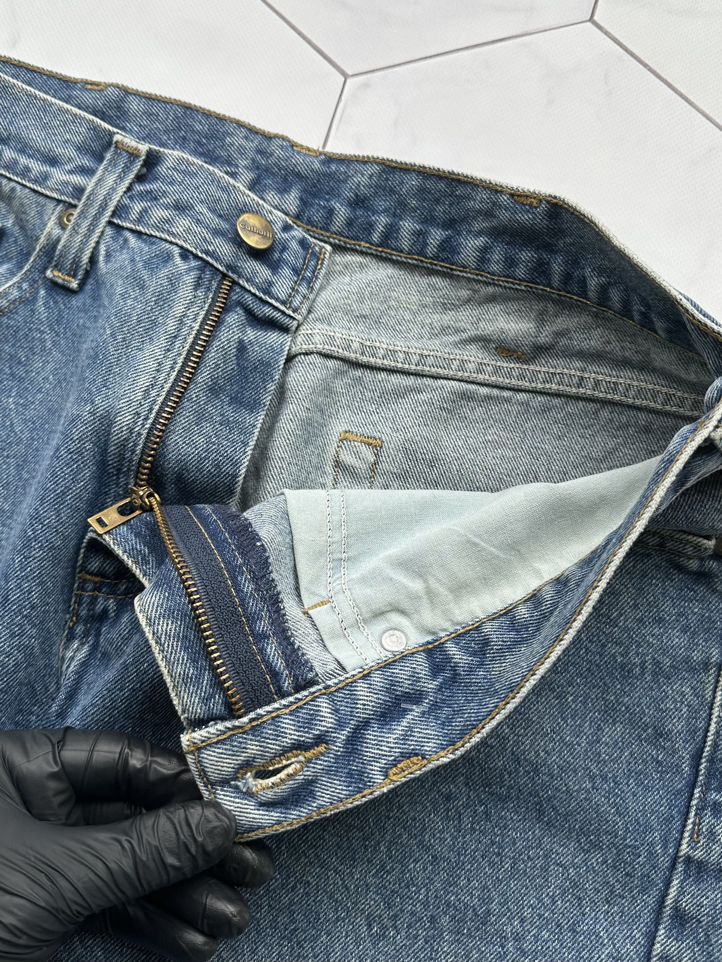 Carhartt Carhartt Vintage Wide Jeans (B253) Size US 34 / EU 50 - 6 Thumbnail
