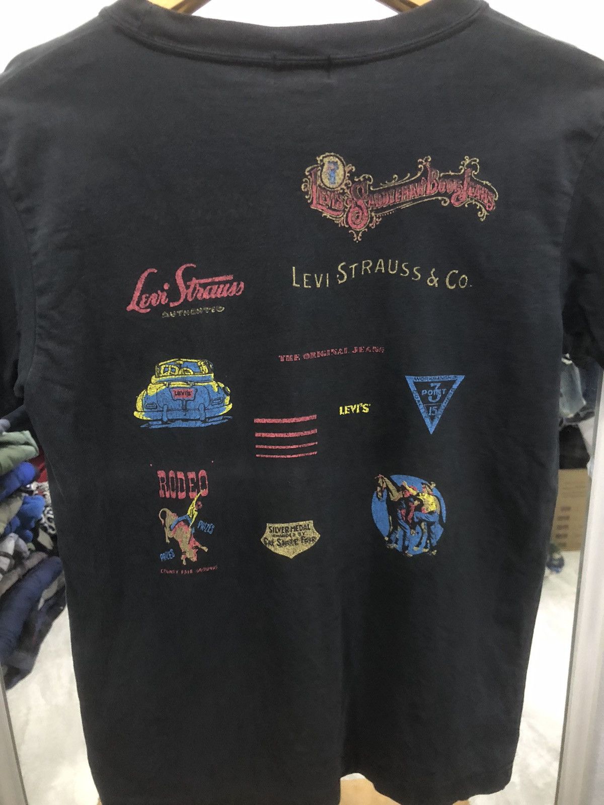 Levi's Levi’s Red Tab Japan Archive Multi Logo Tee Size M / US 6-8 / IT 42-44 - 12 Thumbnail