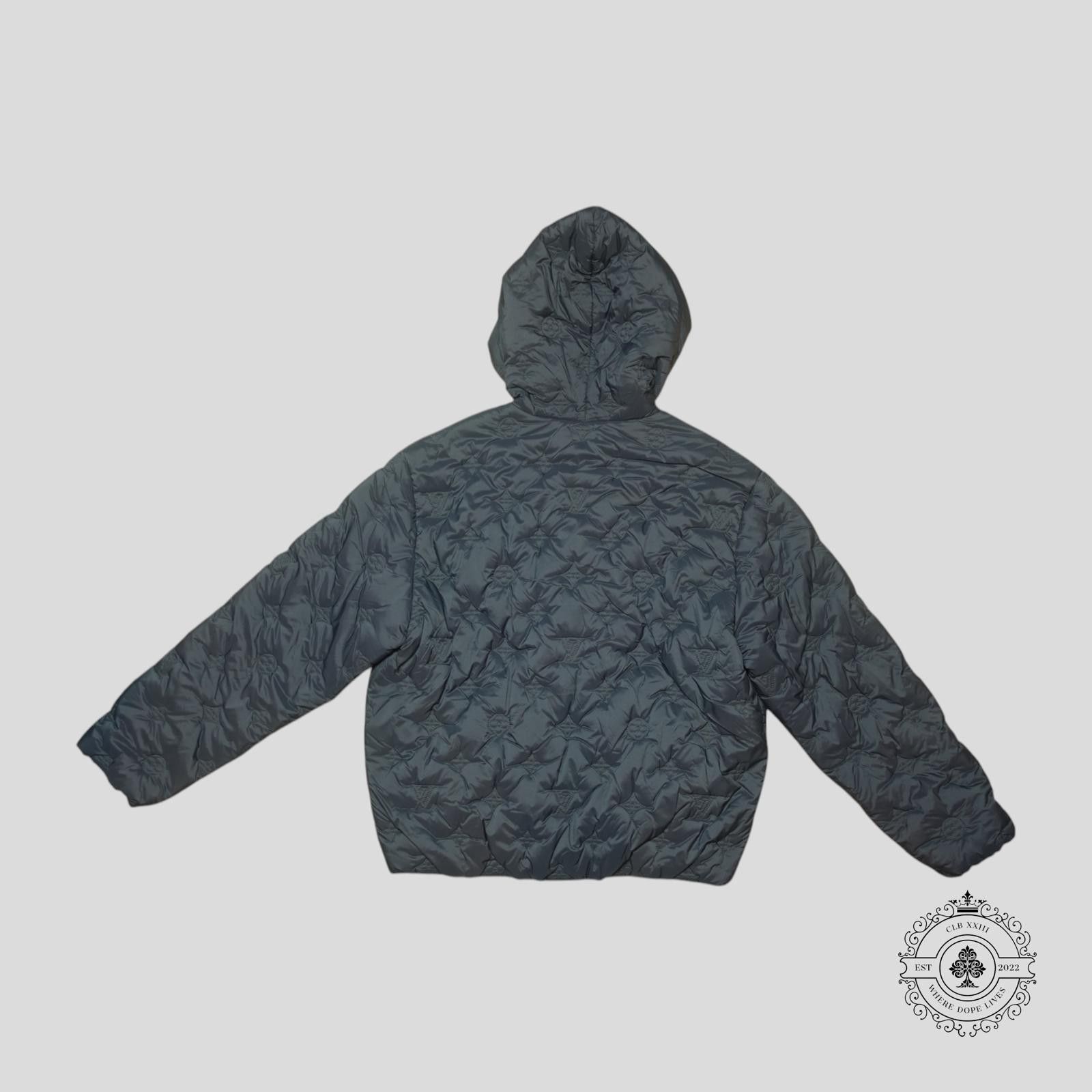 Louis Vuitton Louis Vuitton Monogram Quilted Hooded Blouson in Dark Navy Size US L / EU 52-54 / 3 - 2 Thumbnail
