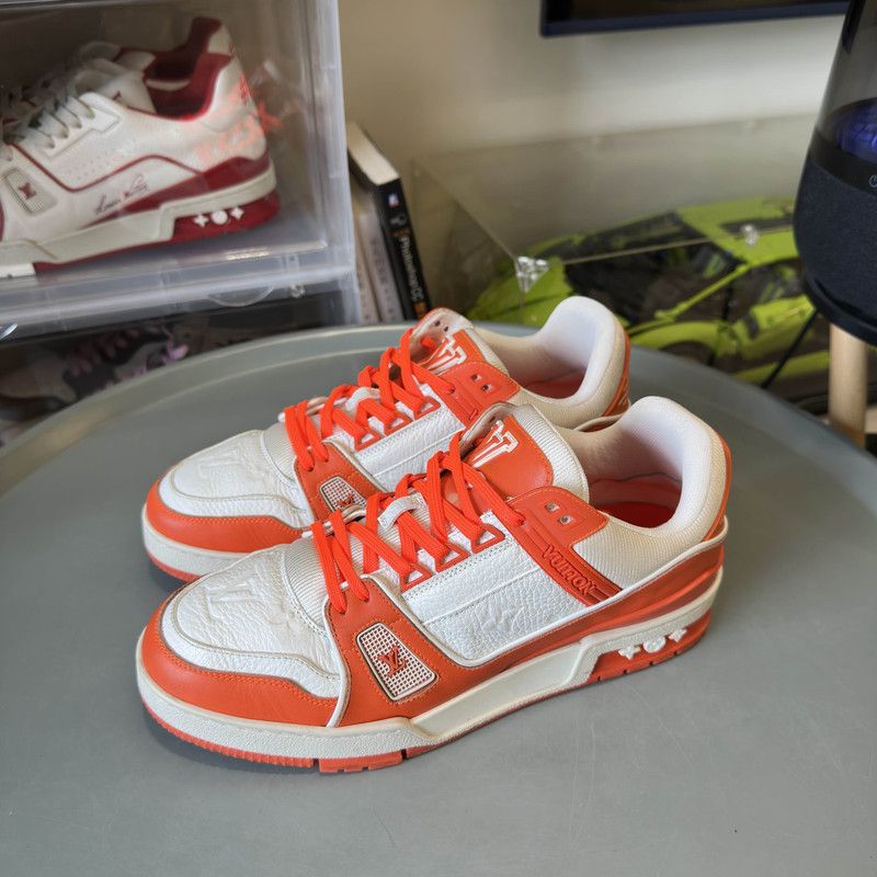 Louis Vuitton Louis Vuitton Trainer Low-Top Fashion Sneakers 0089 Size US 8.5 / EU 41-42 - 1 Thumbnail