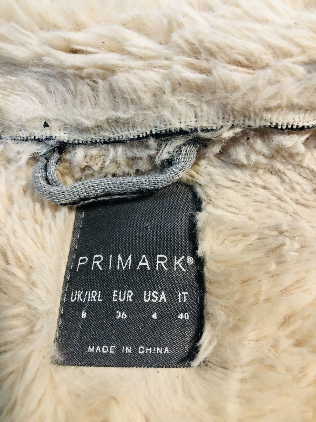Japanese Brand Primark Leather And Wool Jacket (26) Size US XXS / EU 40 - 9 Thumbnail