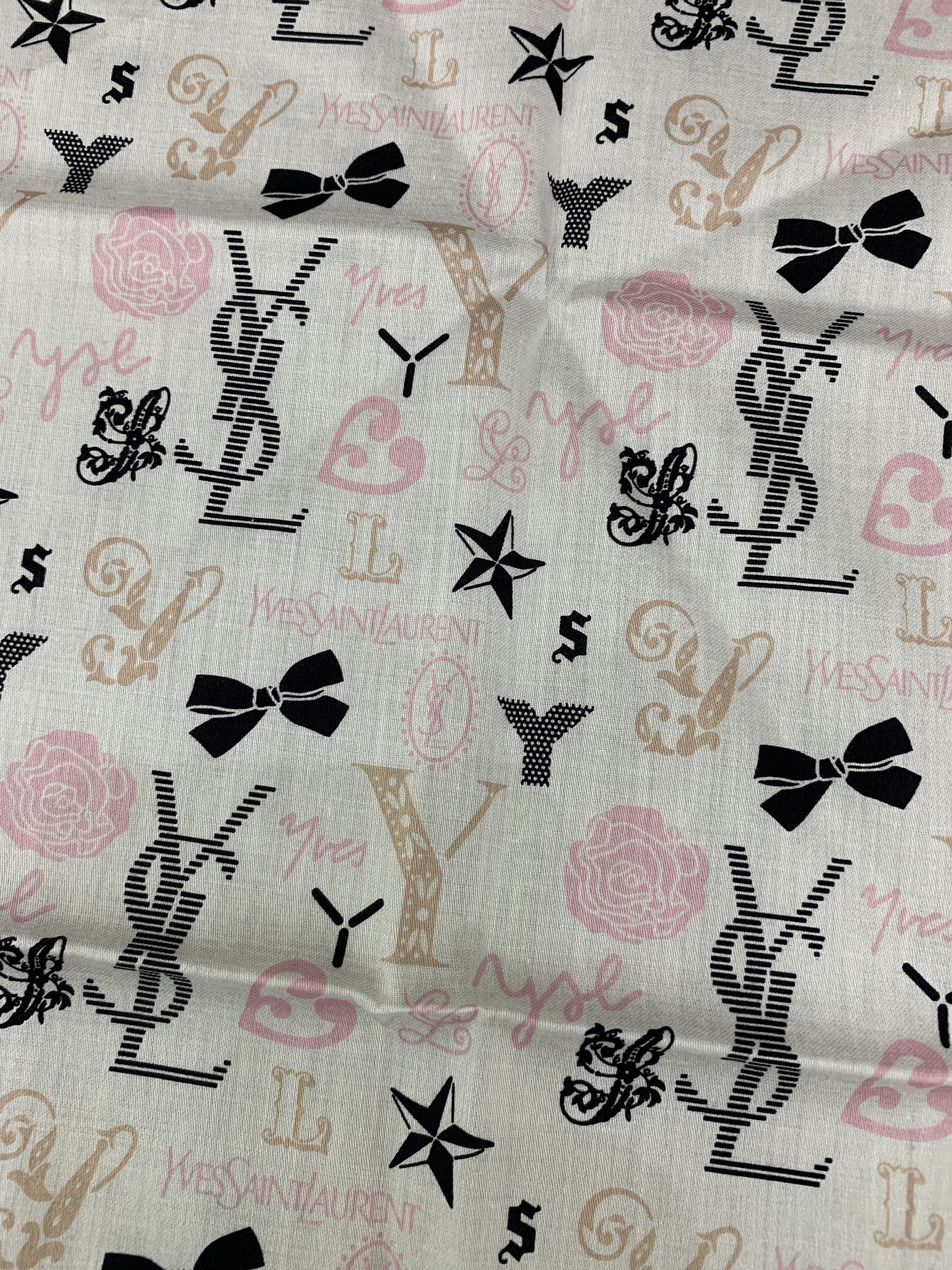 Yves Saint Laurent Yves Saint Laurent Handkerchief / Neckerchief HKA1021 Size ONE SIZE - 5 Thumbnail
