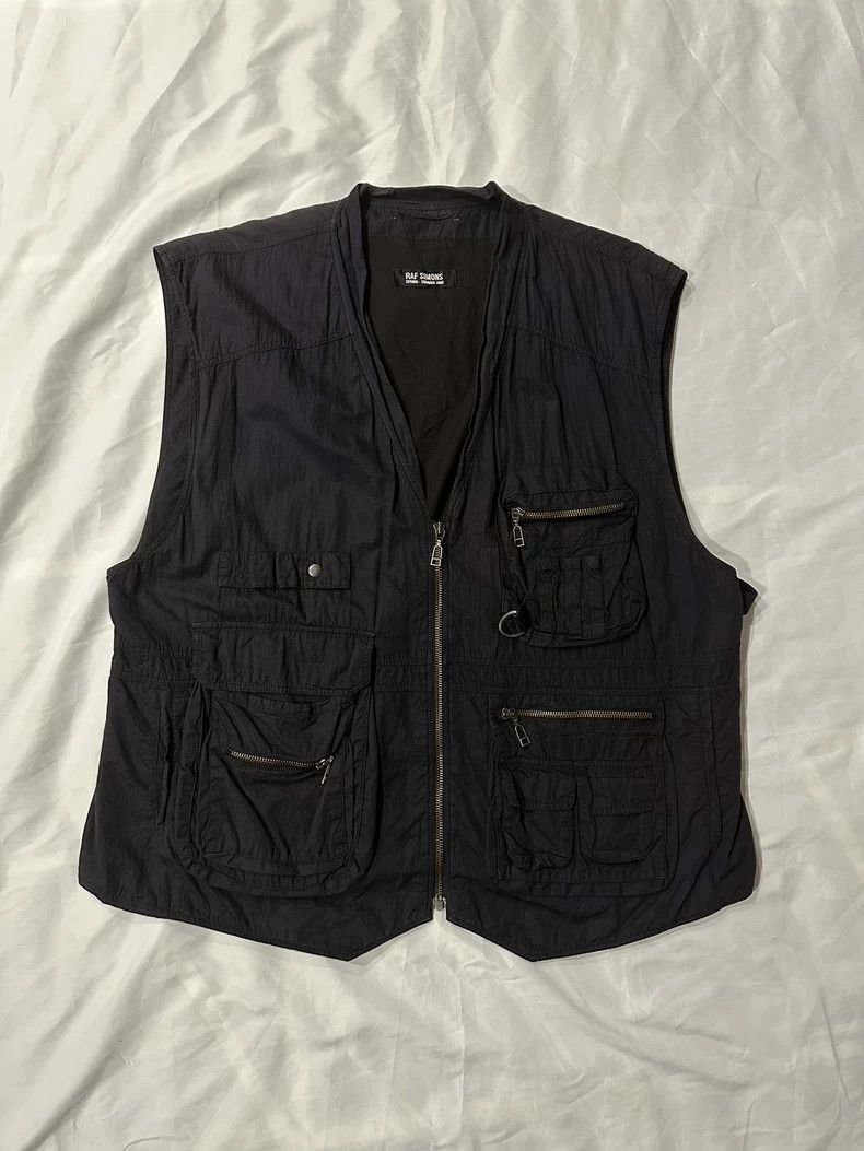 Raf Simons Raf Simons 2003 Vest with Pockets- DMC Size US L / EU 52-54 / 3 - 1 Thumbnail