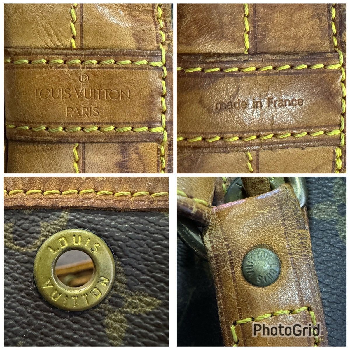 Louis Vuitton Vintage Monogram Canvas Leather Noe Shoulder Bag Size ONE SIZE - 9 Thumbnail