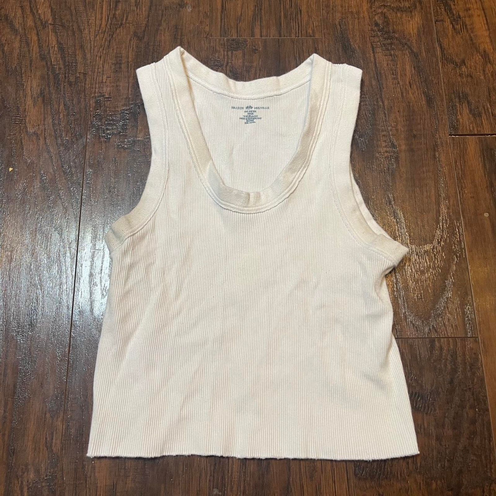 Brandy Melville White brandy Melville tank top Size XS / US 0-2 / IT 36-38 - 1 Thumbnail