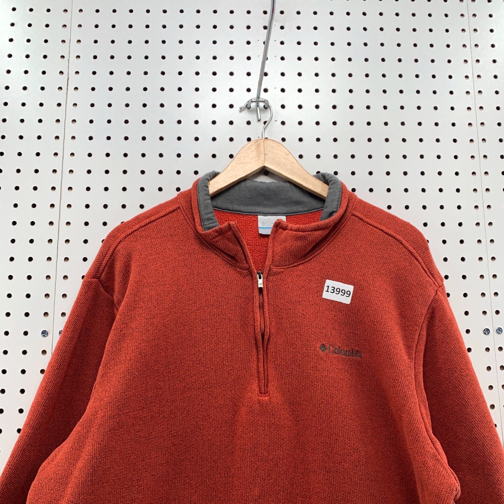 Rusty Columbia 1/4 Zip Pullover Sweatshirt Mens 2XL Outdoors Hiking Rust Orange Size US XXL / EU 58 / 5 - 3 Thumbnail