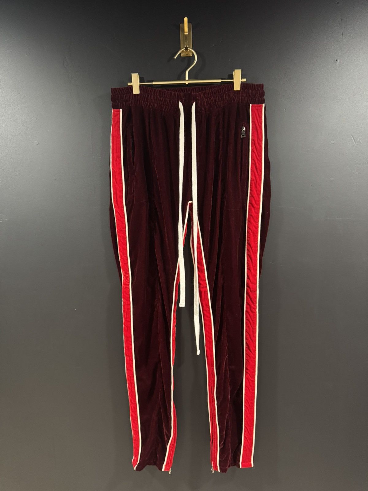Other Lord Studios Velvet Jogger Track Sweatpants 34x32 Size US 34 / EU 50 - 2 Thumbnail