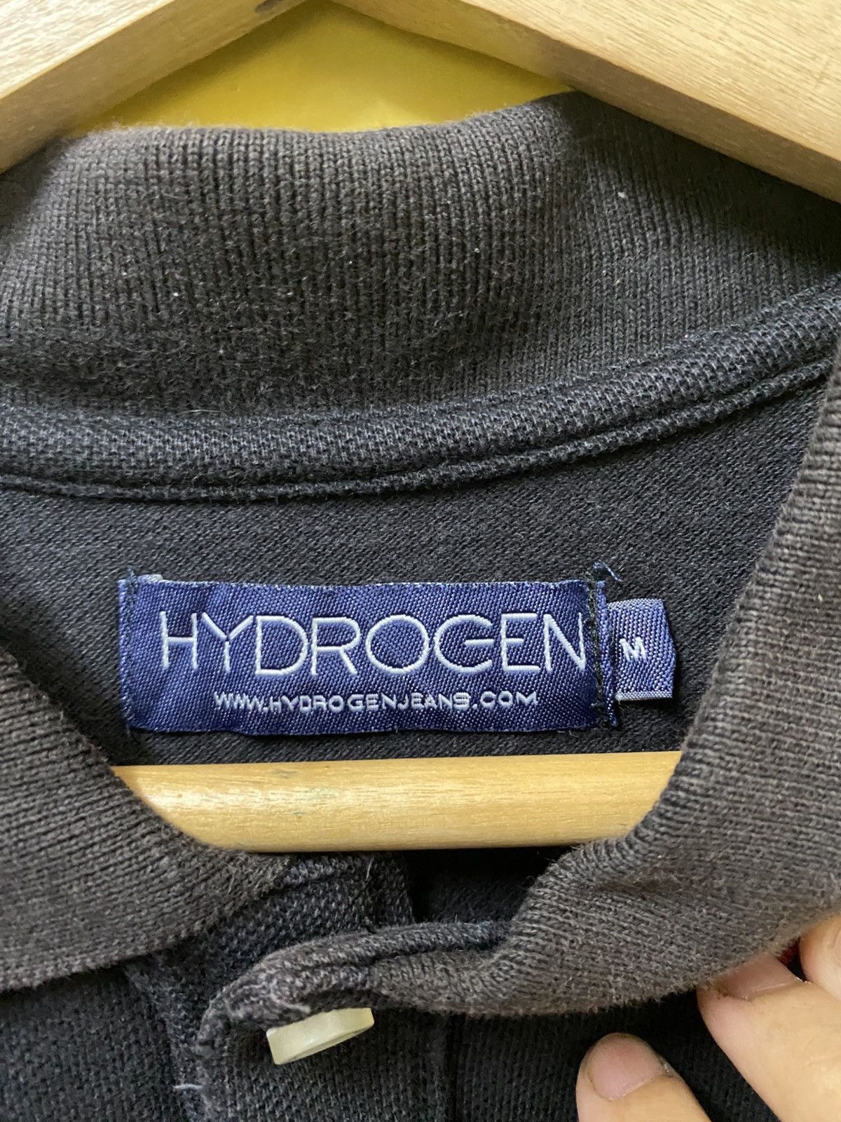 HYDROGEN Hydrogen Polo Shirt Small Logo Black Colour Size US M / EU 48-50 / 2 - 8 Thumbnail