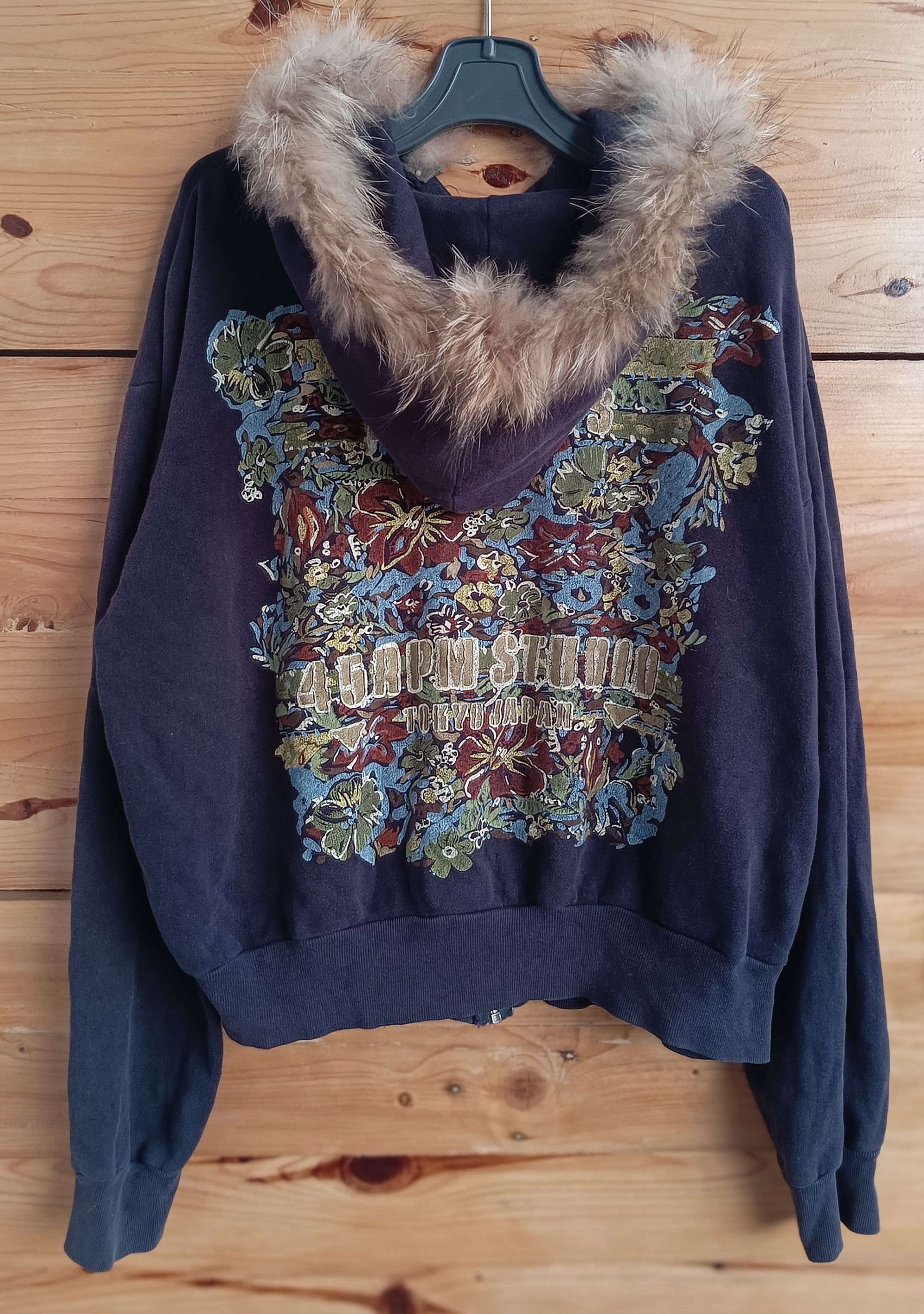 45rpm 🇯🇵45rpm Fur Hoodie ifsixwasnine Lgb Style Size US L / EU 52-54 / 3 - 1 Thumbnail